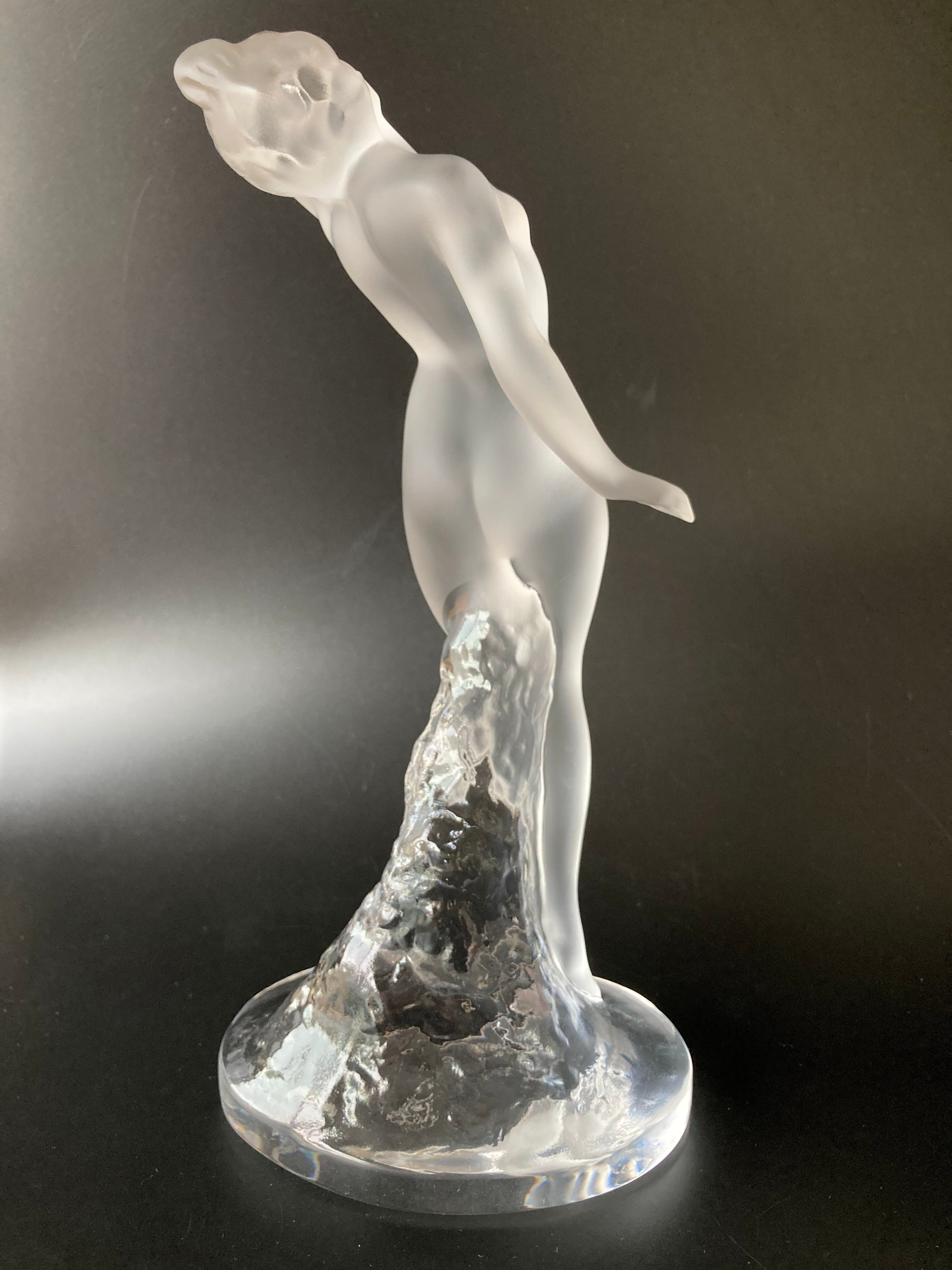 LALIQUE ラリック 『ダンサー』 女性像 裸婦像 ヌード レディ 置物