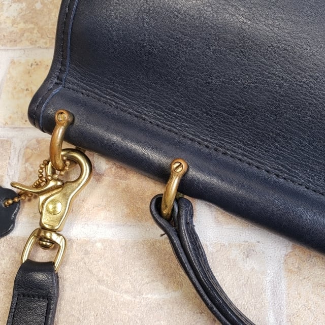 オールドコーチ ☆USA製 ウィリス ターンロック レザー 2WAY