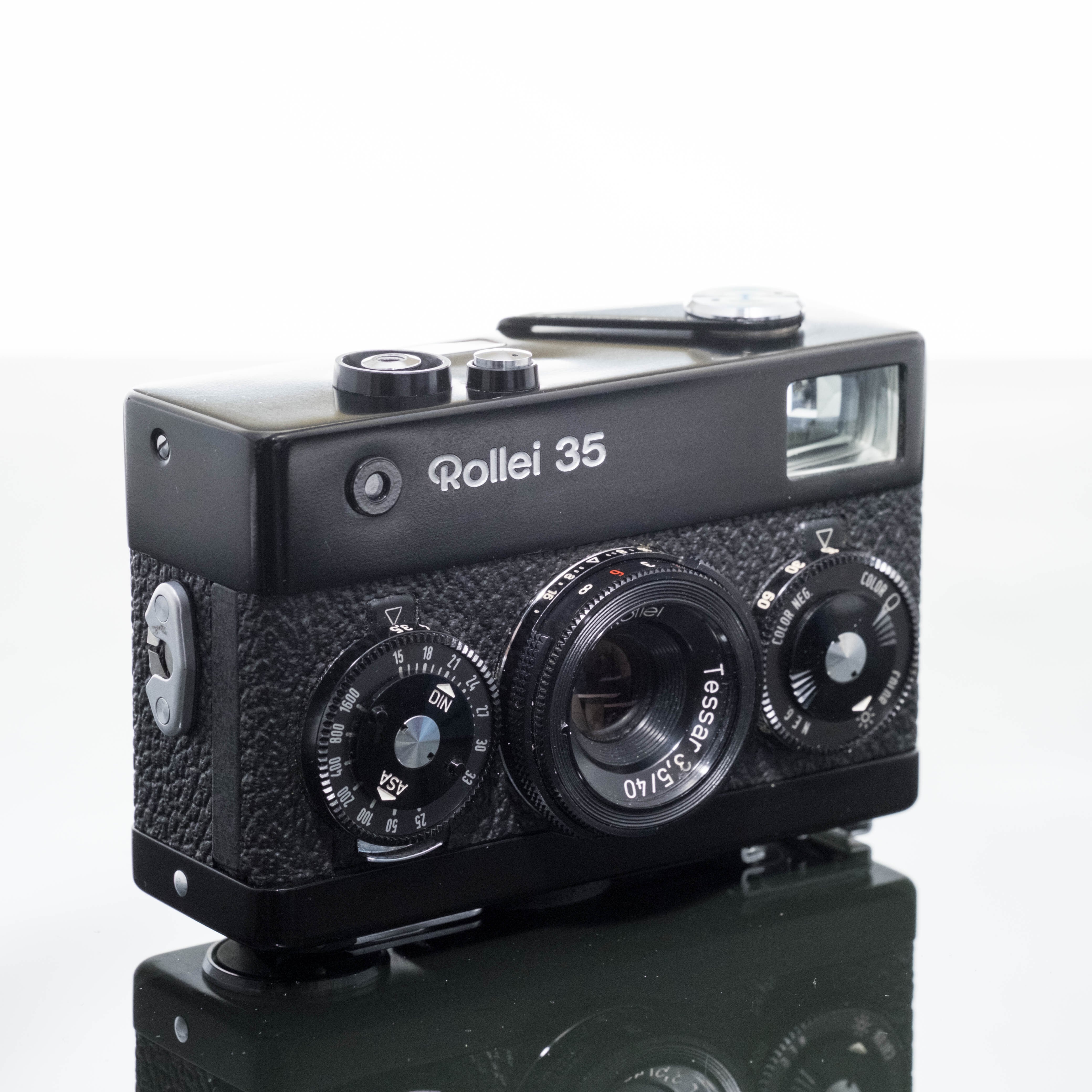 Rollei 35 Tessar 3.5/40 黒 【ランクB Rollei】 | まるやまカメラ