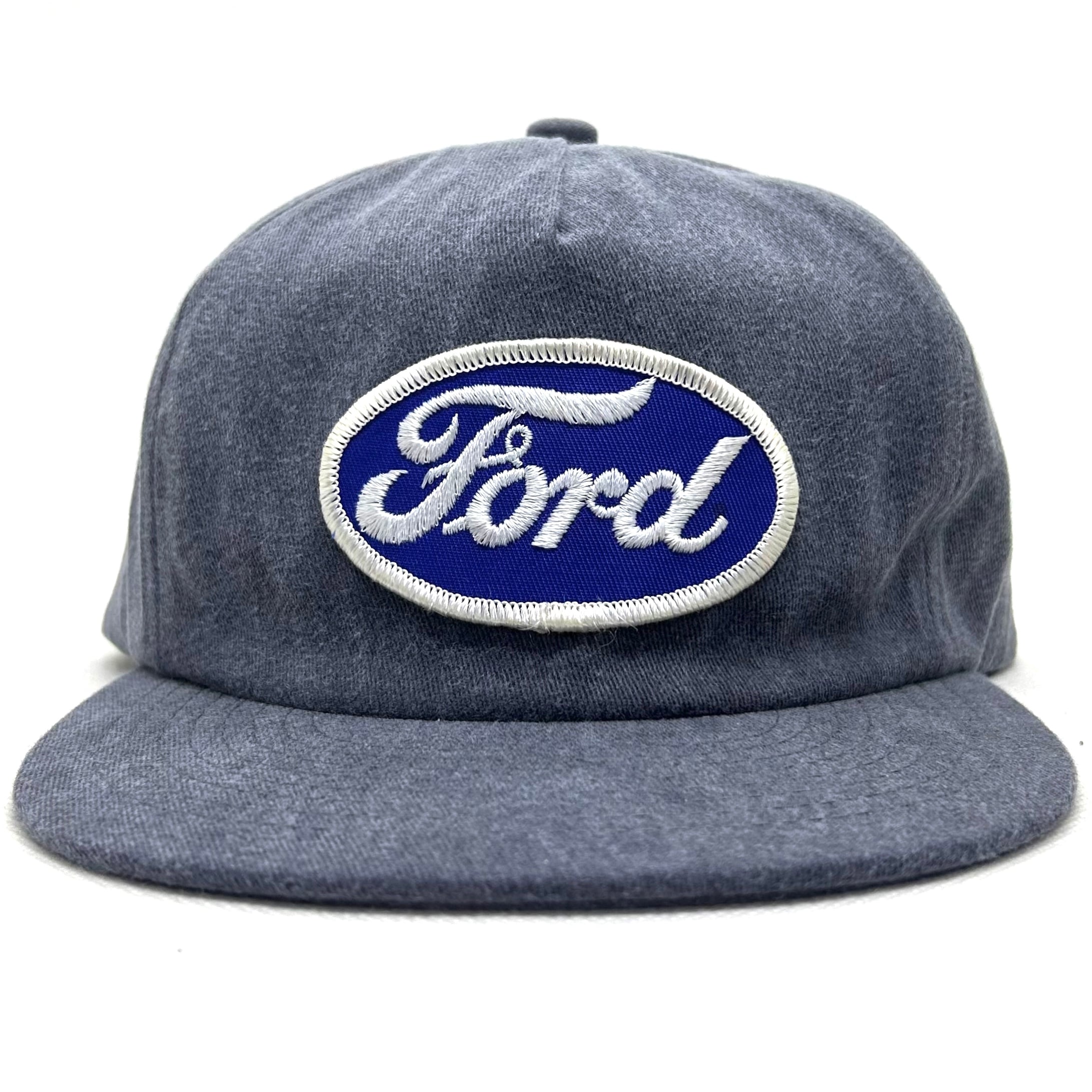FORD オーバル ビンテージ 70s ワッペン コットンウォッシュドキャップ