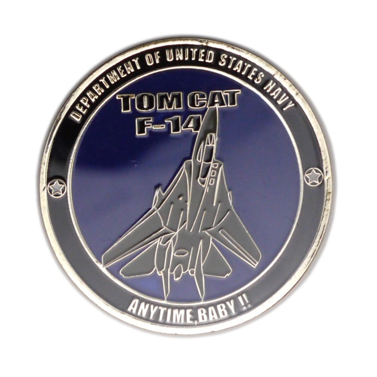 米軍グッズ アメリカ海軍 NAVY TOM CAT F-14 チャレンジコイン 「燦吉