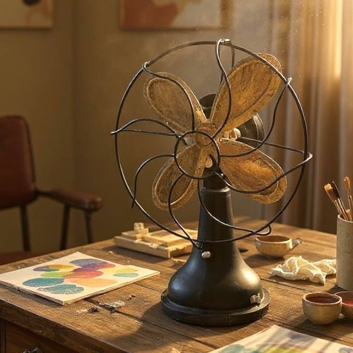 レトロ オブジェ 扇風機 アンティーク 昭和レトロ 置物 オーナメント