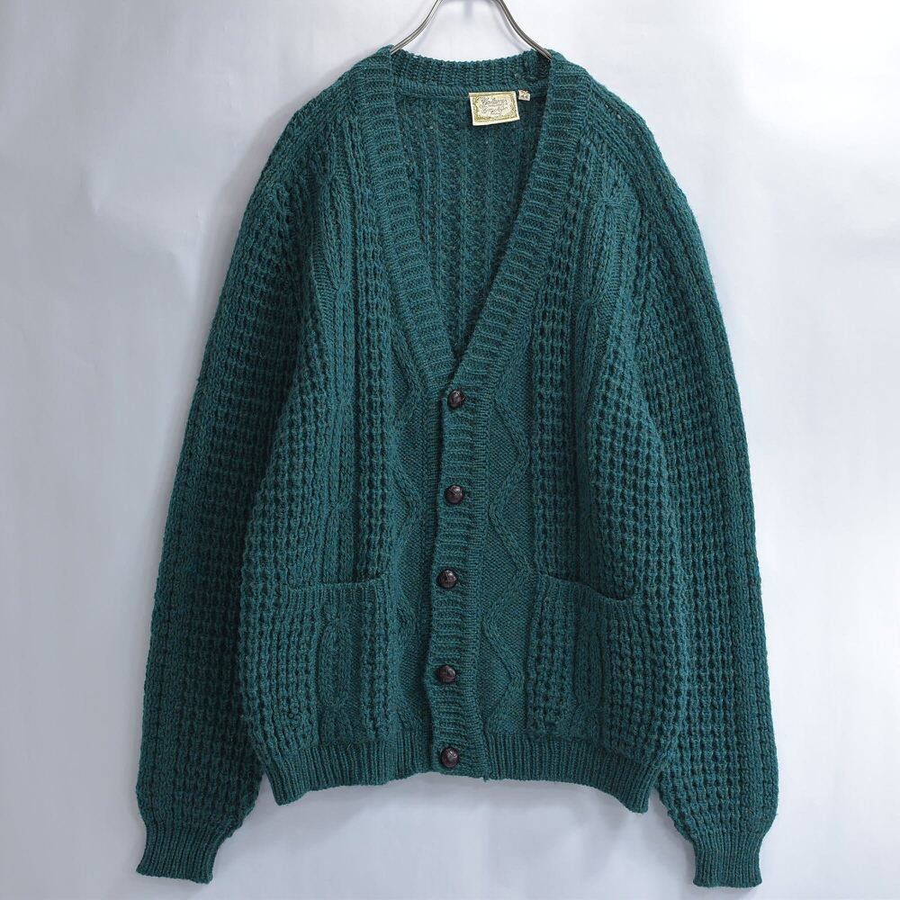 80～90s アイルランド製 gaeltarra フィッシャーマン ニット