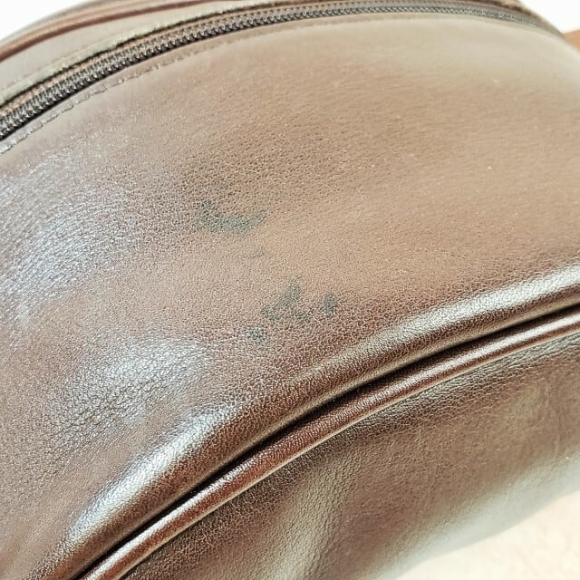 オールドコーチ ☆USA製 レザー ウエストポーチ ブラウン ボディバッグ