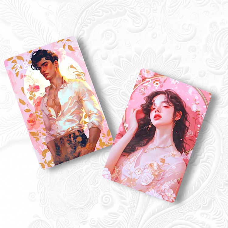 フェミニンピンクなルノルマンカード ❤︎ レア ❤︎ インディーズ