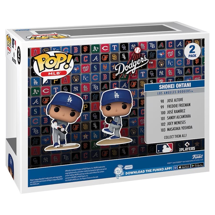 大谷翔平 2024 ロサンゼルス ドジャース FUNKO Two-Pack POP! 2体