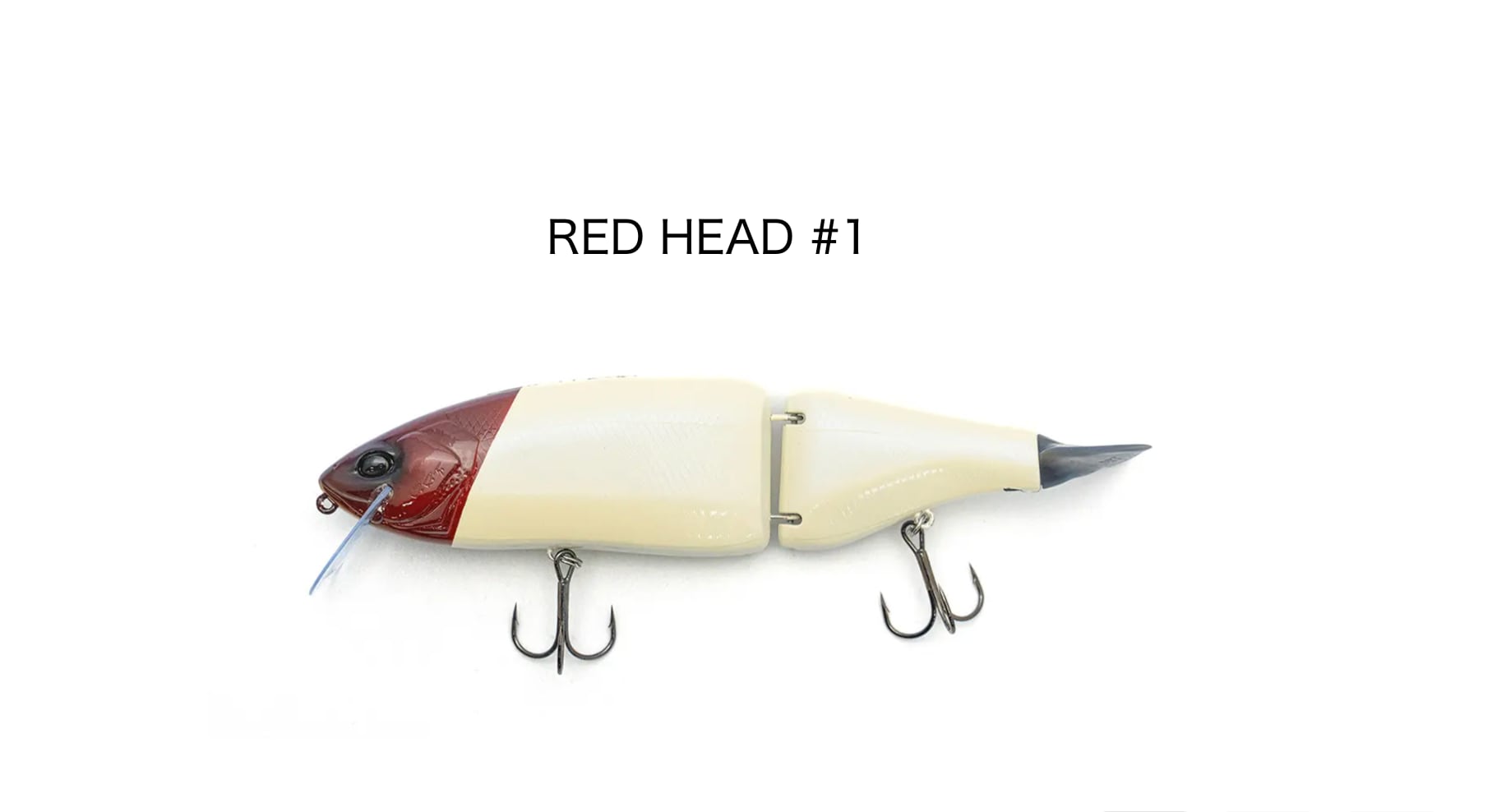 DRT KLASH 9 Kokanee Red Low Floating Swimbait Glide Bait Fishing