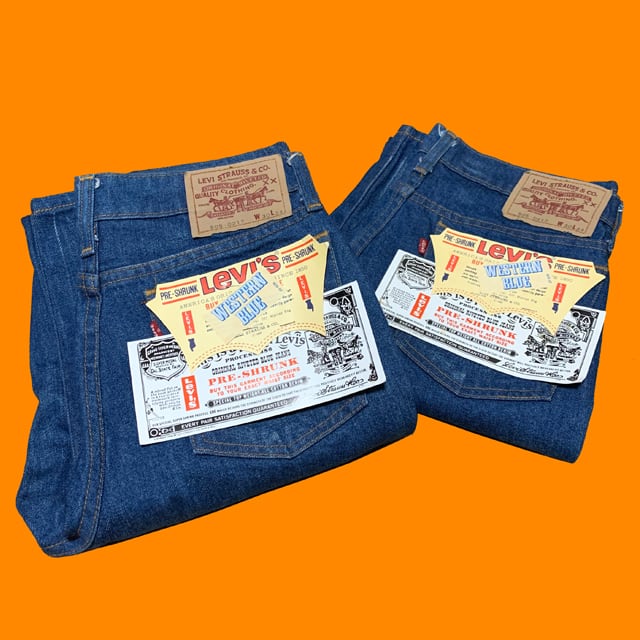 DEAD STOCK '82 Levi's 505-0217 MADE IN HONG KONG Far East JEANS