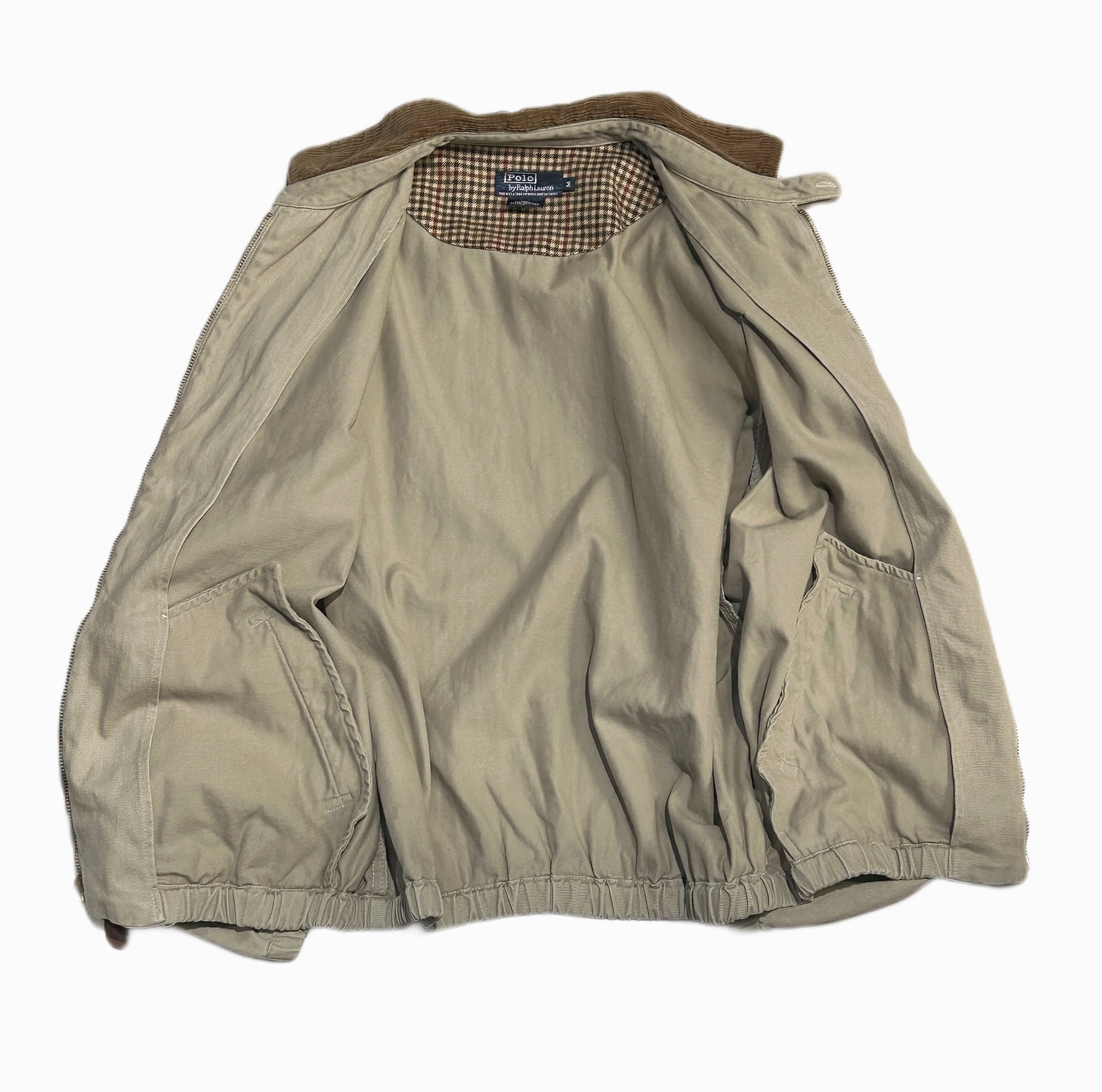 USA製 90s Polo Ralph Lauren ポロラルフローレン コットン ドリズラー