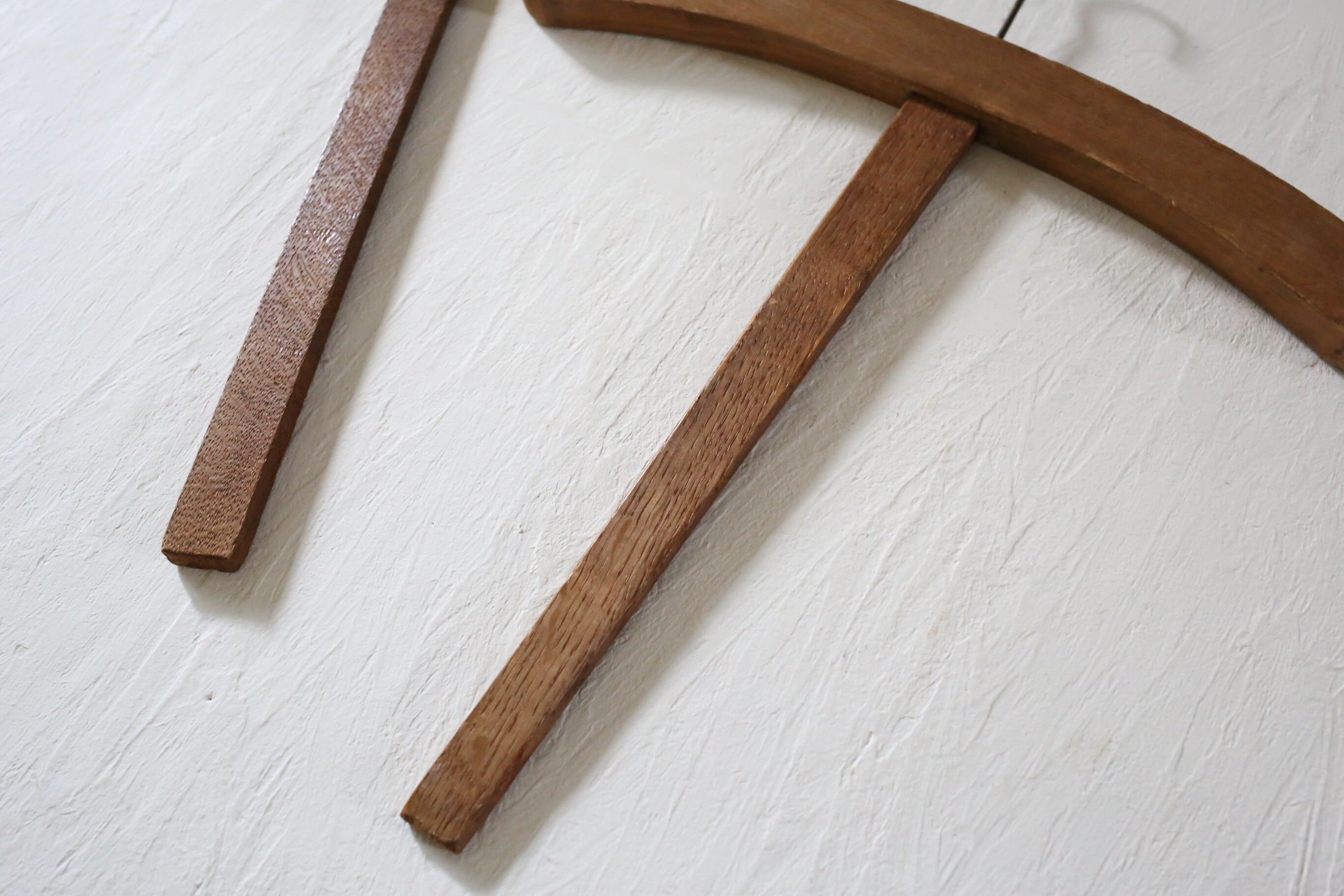 フランス アンティーク ヴィンテージ 木製 十字ハンガー クロス