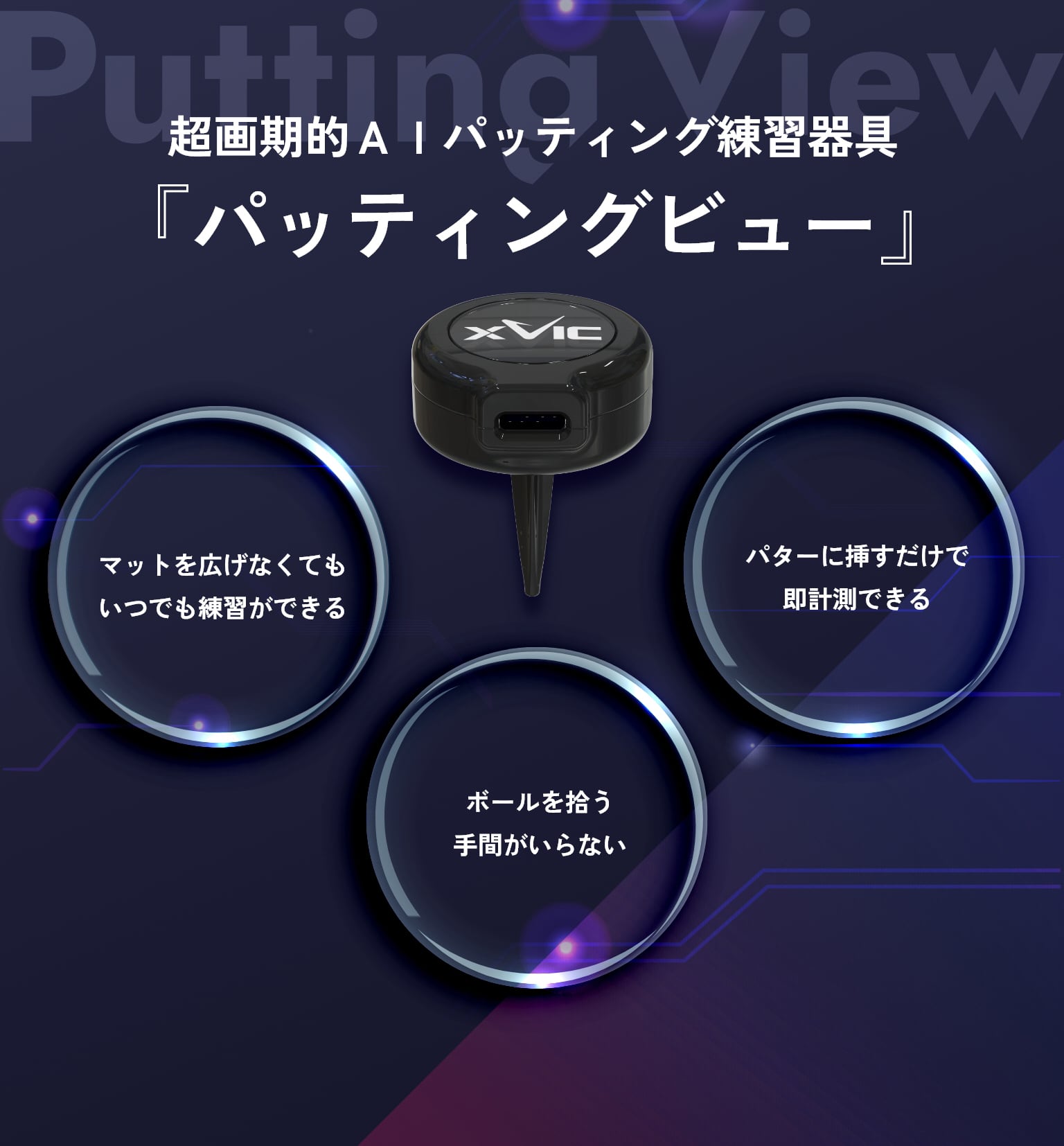 Putting View（パッティングビュー） | TERA-YOU-GOLF-STUDIO STORE