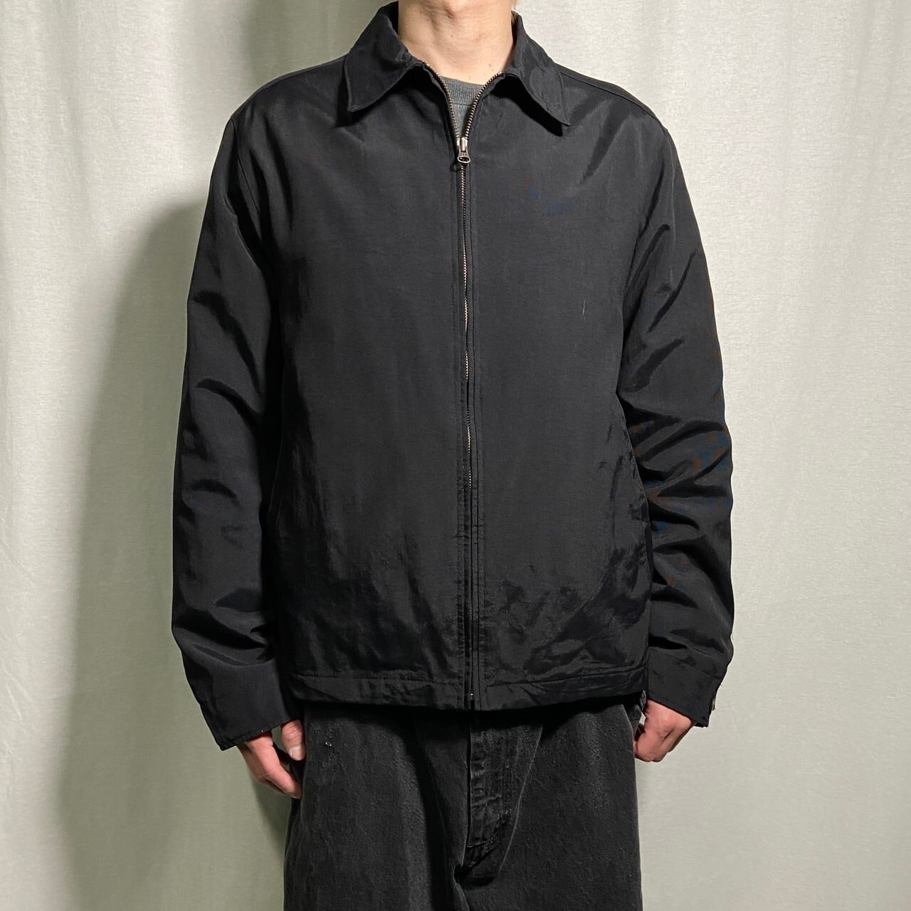 00年代 GAP オールドギャップ ナイロンスイングトップ メンズM 古着