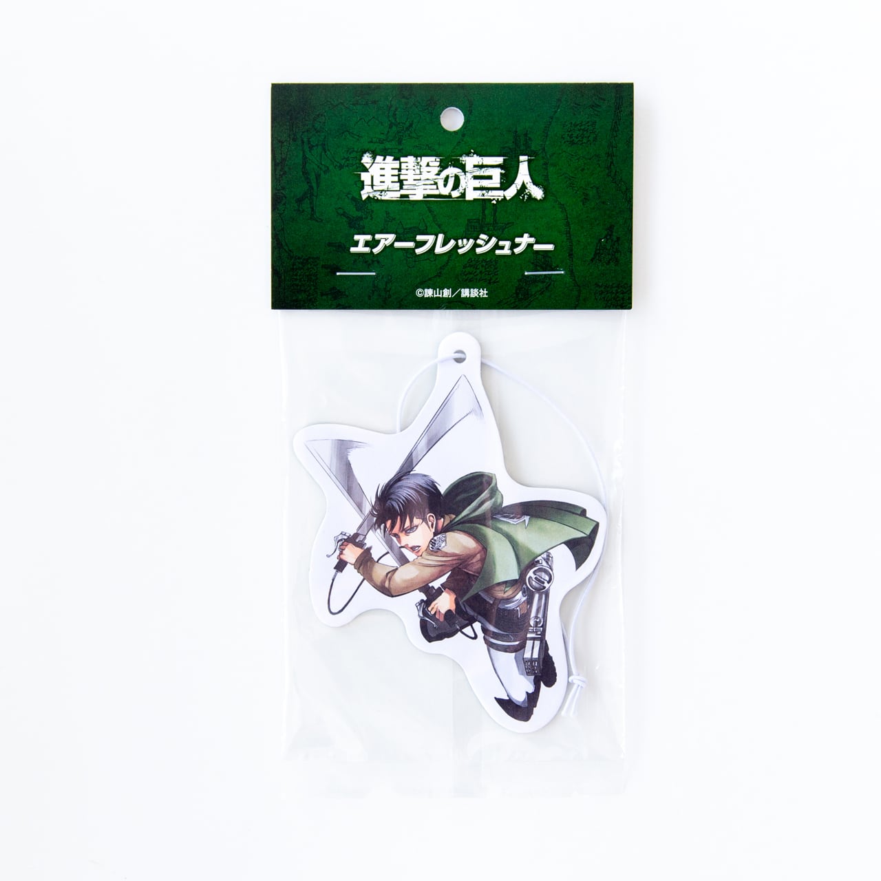 進撃の巨人』エアーフレッシュナー リヴァイv2（ブラックアイスの香り