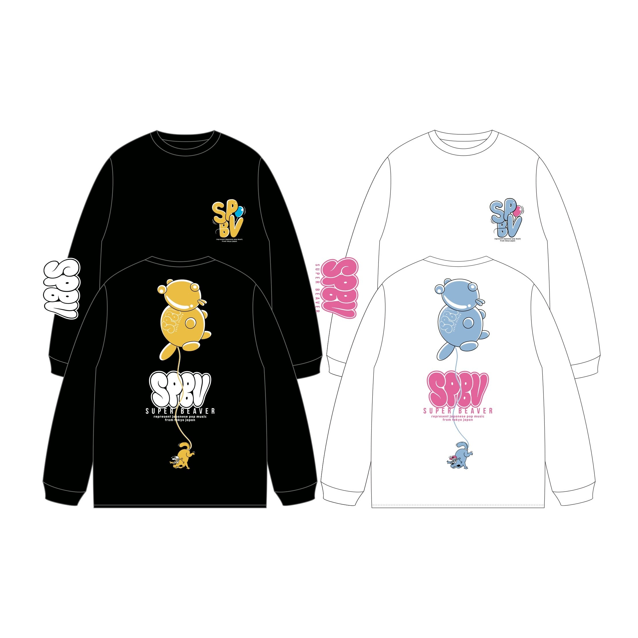 超海狸ロンT | SUPER BEAVER OFFICIAL WEBSTORE