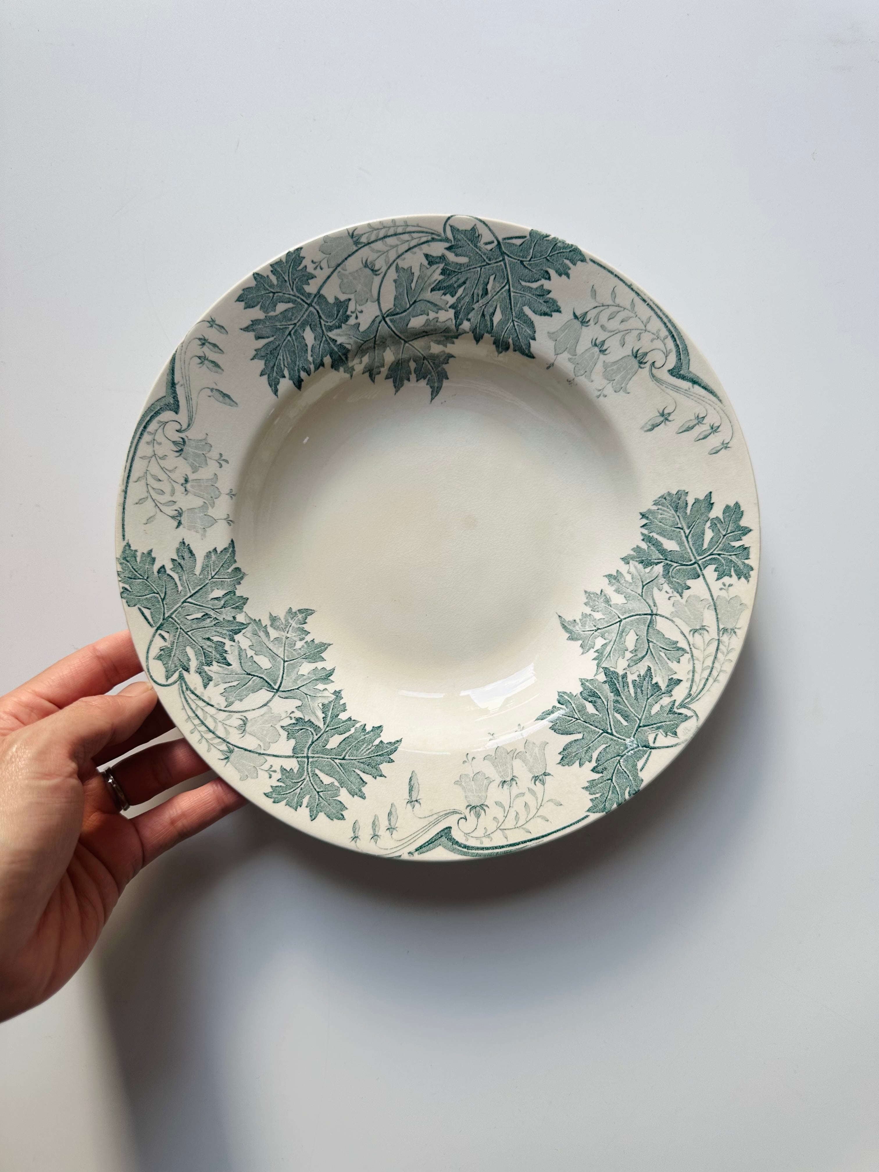 luneville murat リュネヴィル 深皿 スープ皿 フランス アンティーク