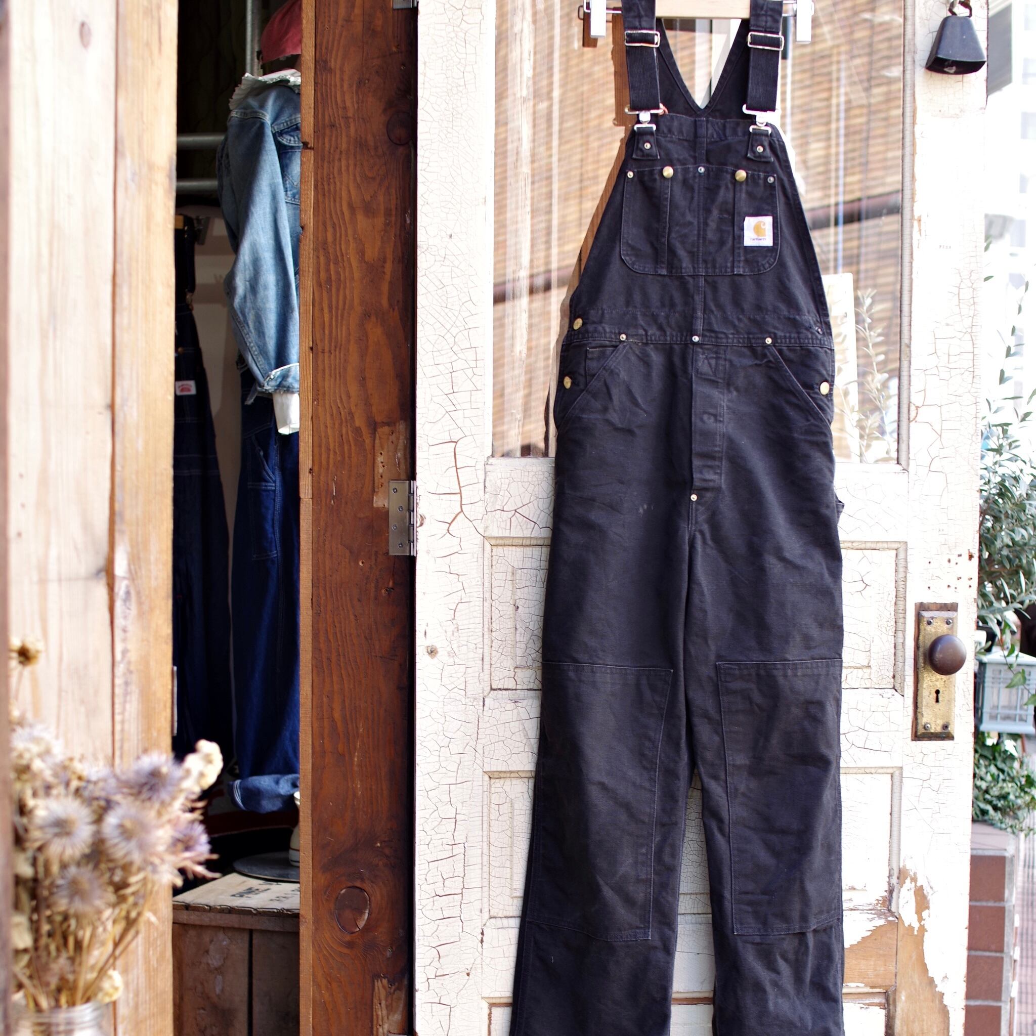 90年代 Carhartt カーハートダブルニー オーバーオール 値下げ交渉