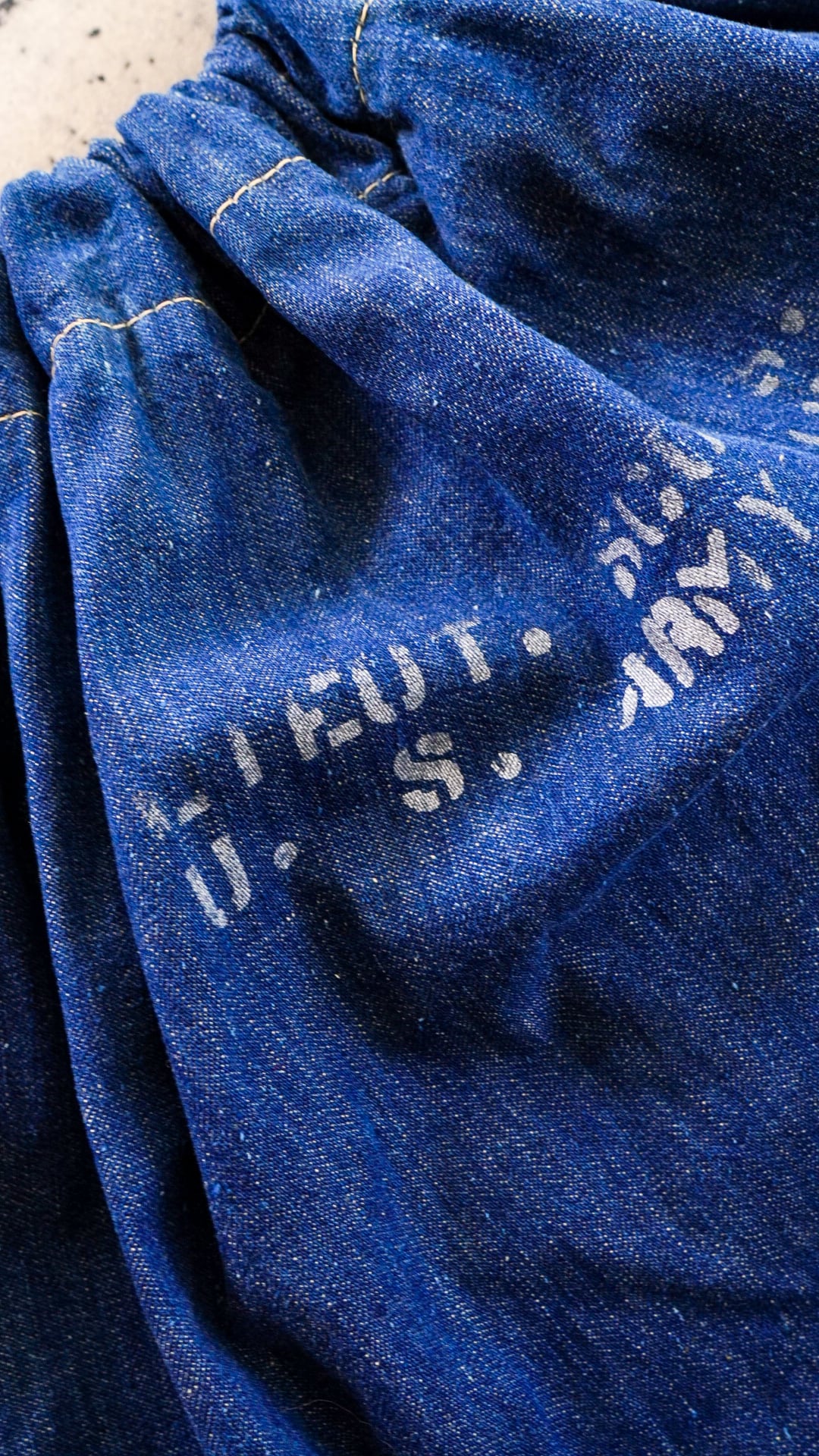 1940s】U.S.A.A.F. デニム ランドリー バッグ 《U.S. Army Air Forces