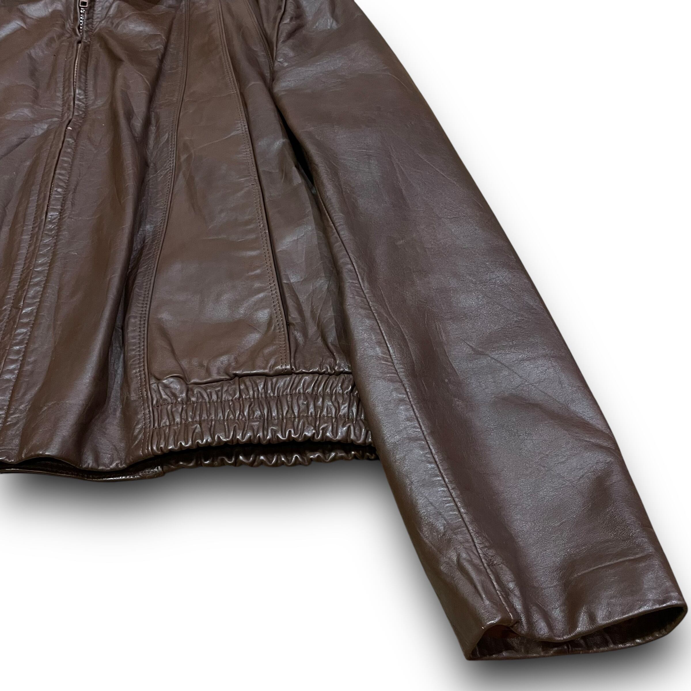 L】【80年代】Wilsons leather レザージャケット 革ジャン 牛革 | 古着