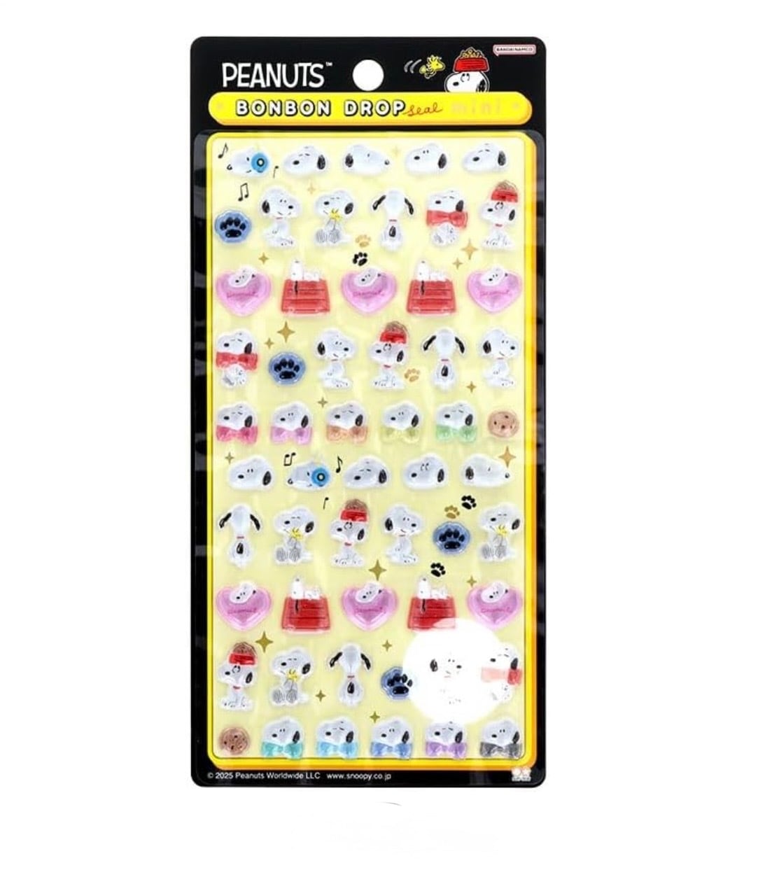 正規品】ボンボンドロップシール【ミニ】 スヌーピー スヌーピー