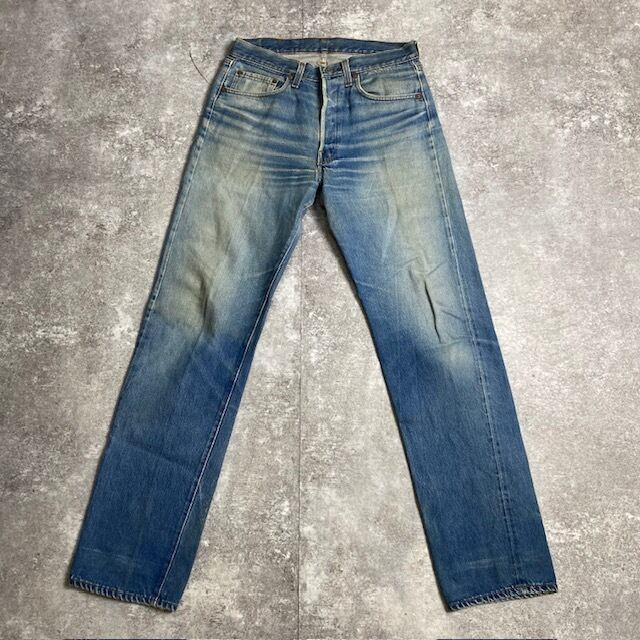 80's LEVI'S リーバイス 501 デニムパンツ 赤耳 W32程 刻印555