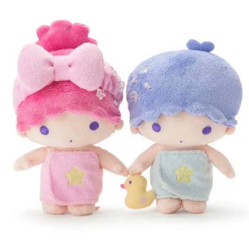 サンリオ キキララ バスタイム ぬいぐるみ リトルツインスターズ