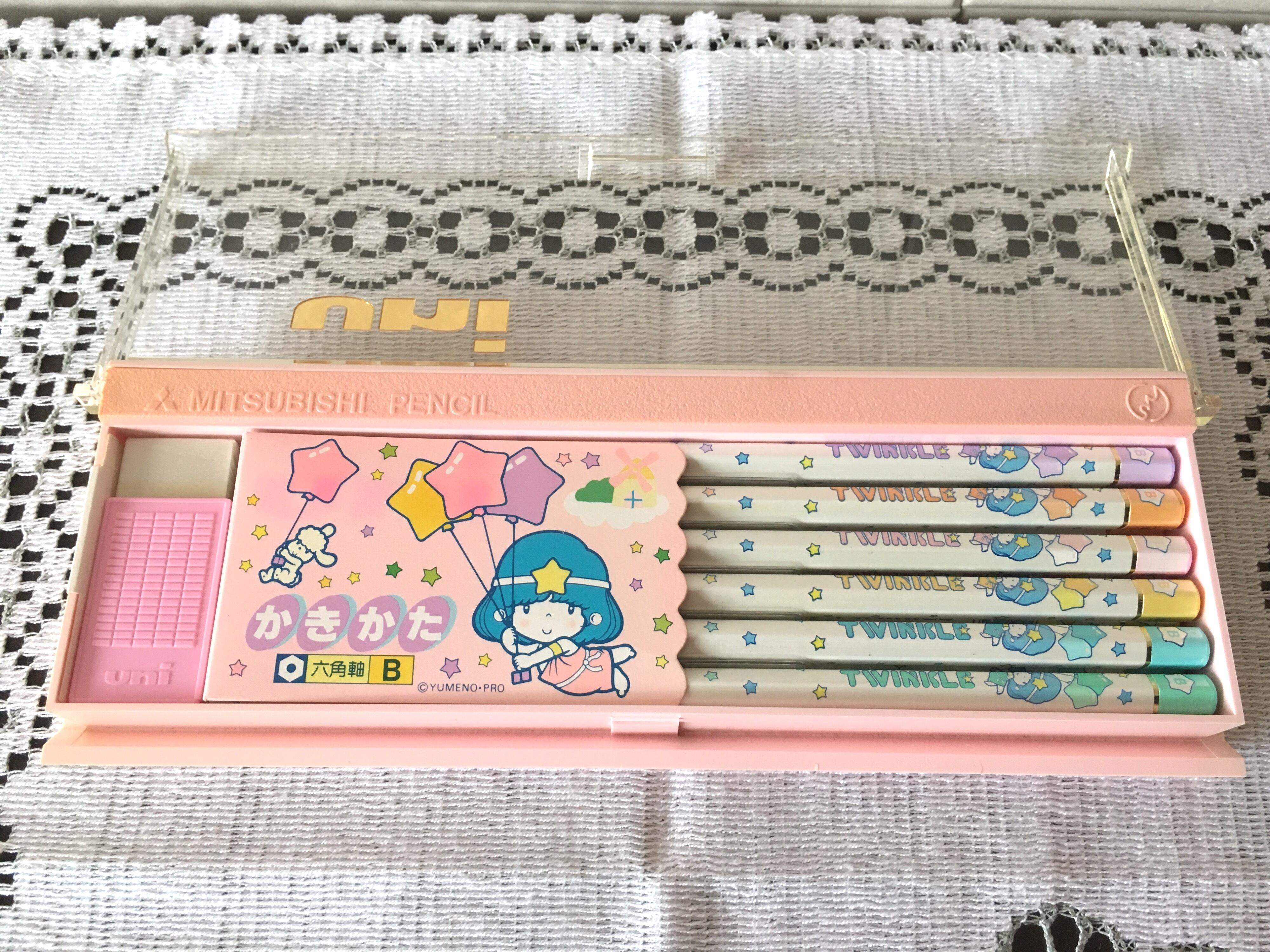 昭和レトロ ティンクルちゃん プラスチックケース入り鉛筆 | レトロ