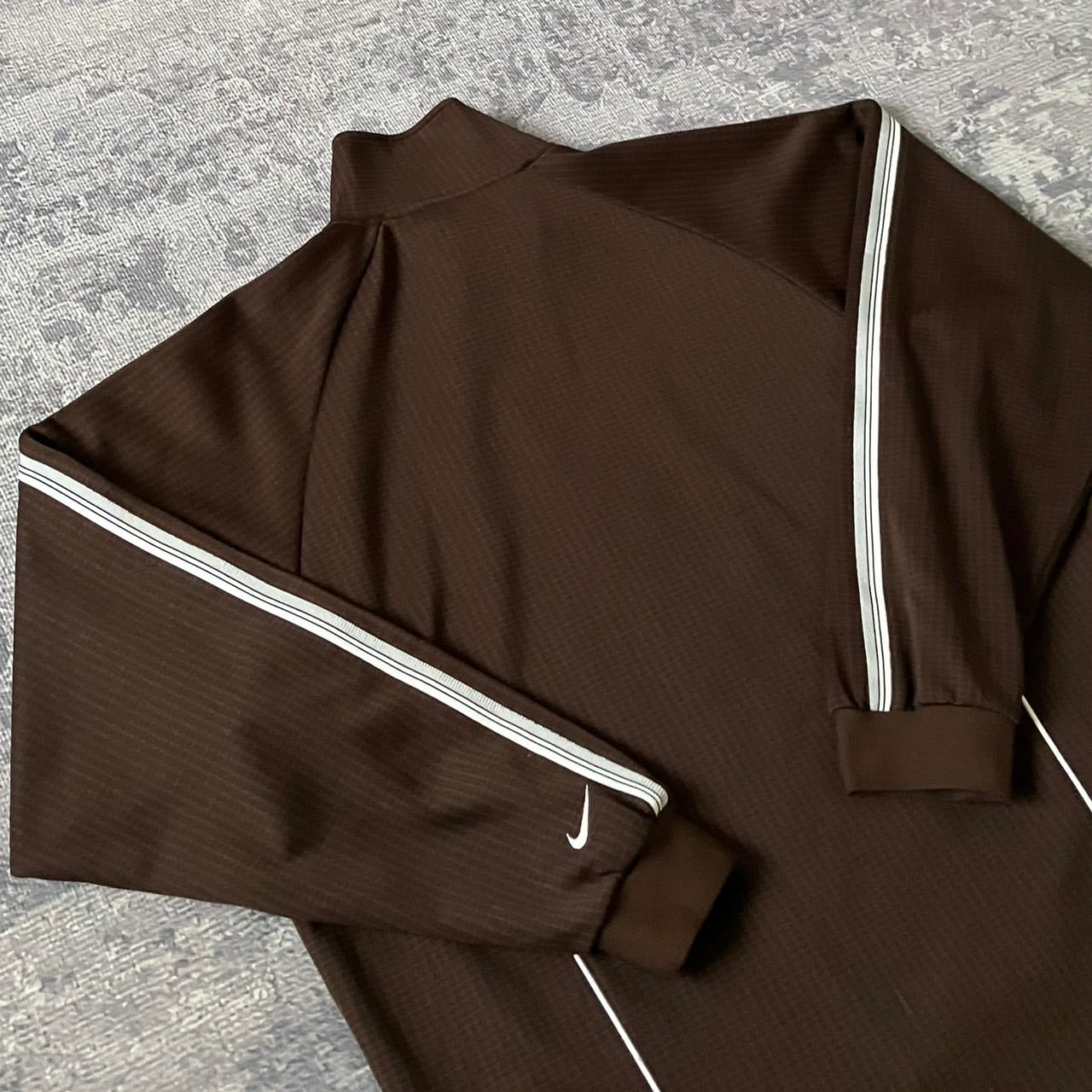 好配色】ナイキ トラックジャケット 刺繍ロゴ 00S ブラウン 茶色 XXL | ROA