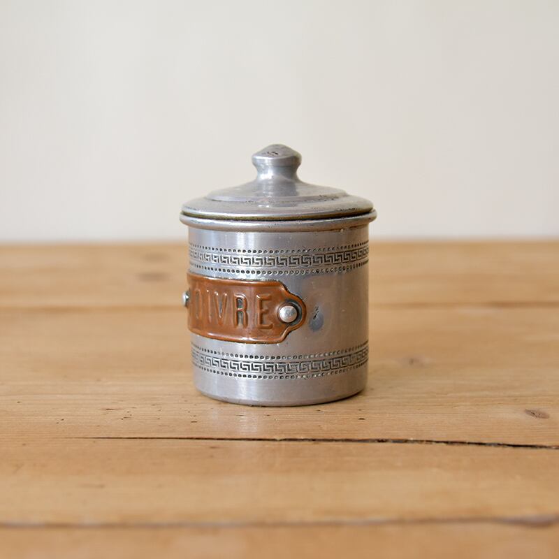 French Aluminum Canister 5P set / フレンチ アルミ キャニスター 5点