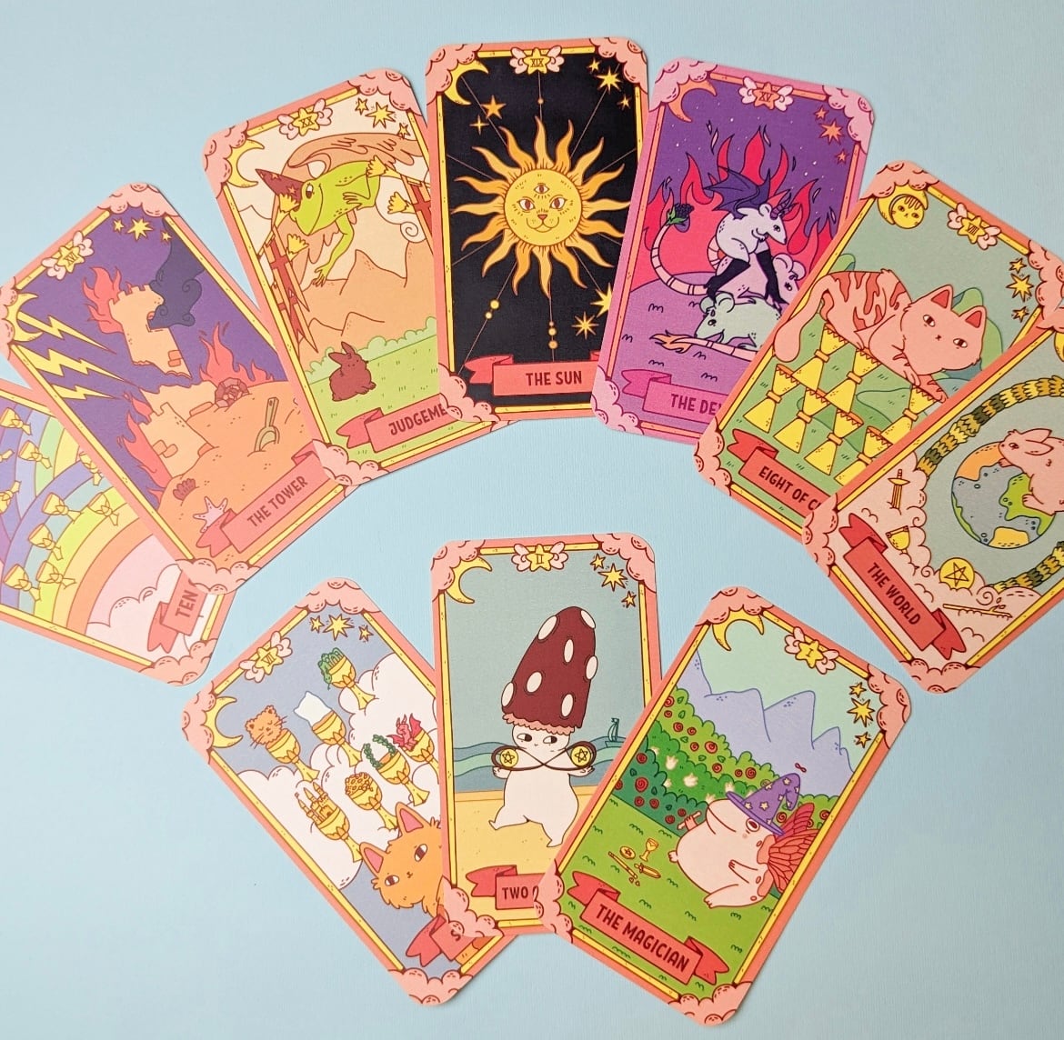 MAGIC JOTTER TAROT DECKS ◇ 甘くてキュートな♡レインボータロット