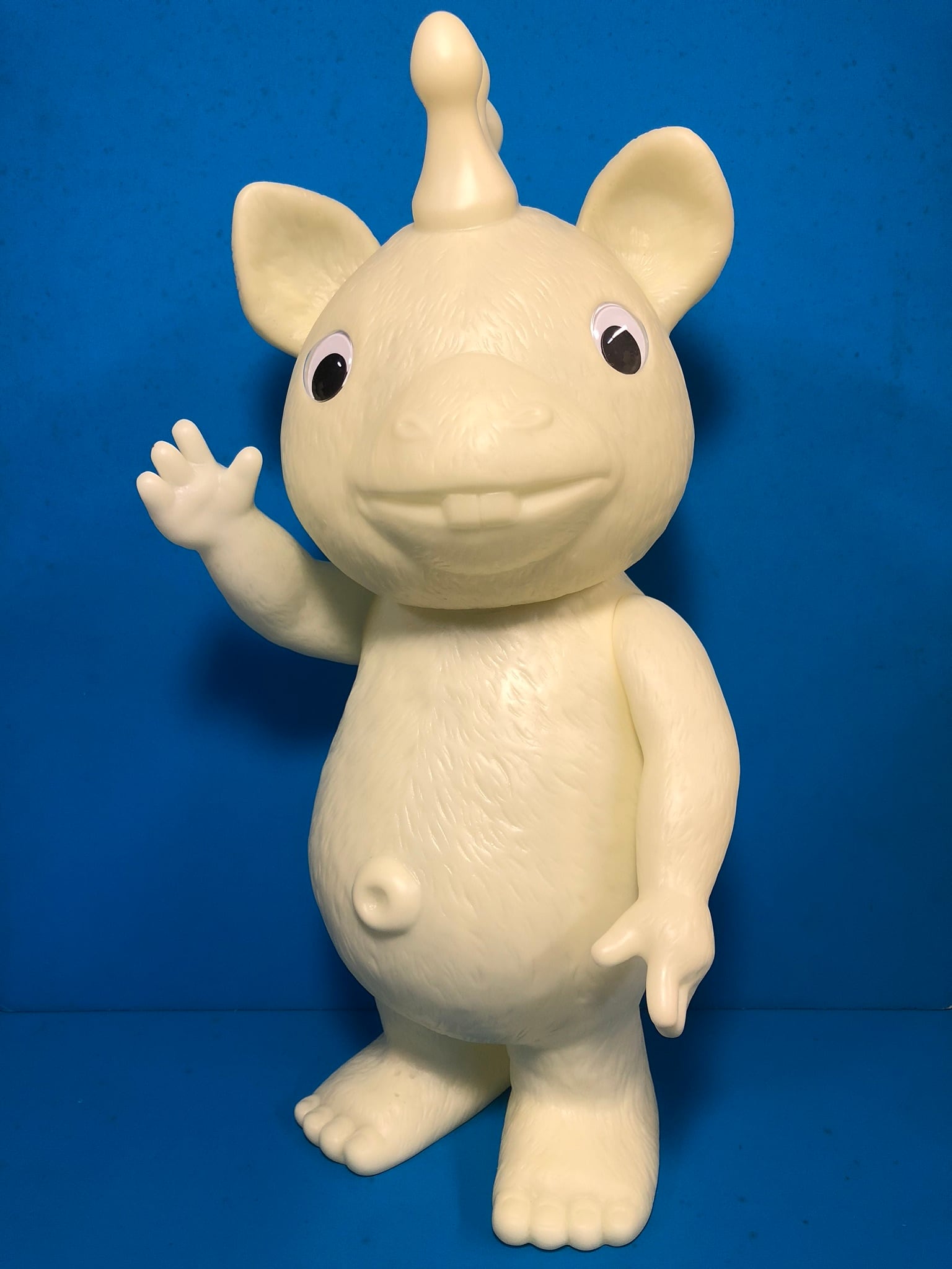 快獣ブースカ【指人形】『蓄光タイプ・5個』＆『成形色（白）5個