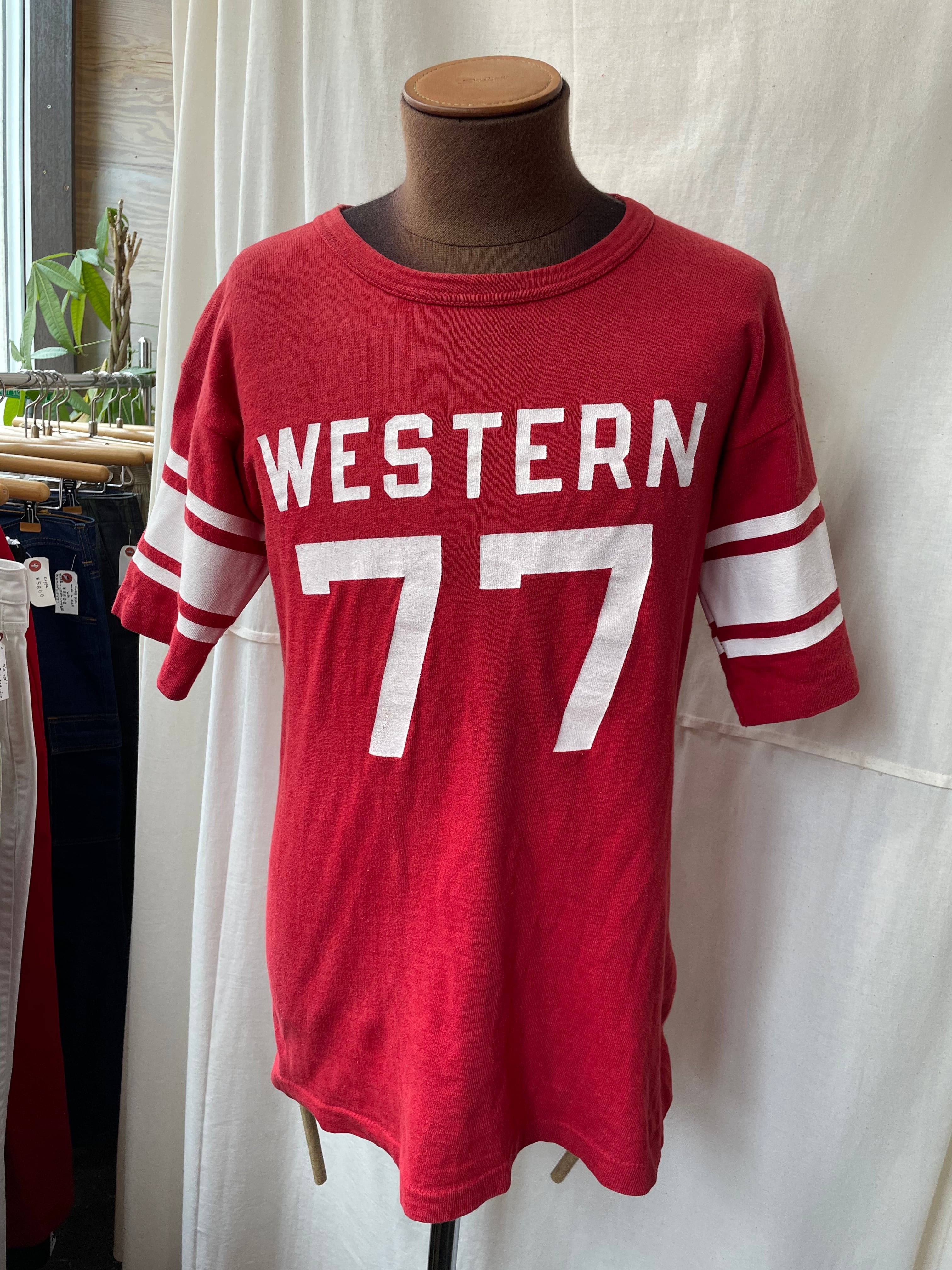 60's vintage champion 半袖Tシャツ フットボールT ランタグ | used