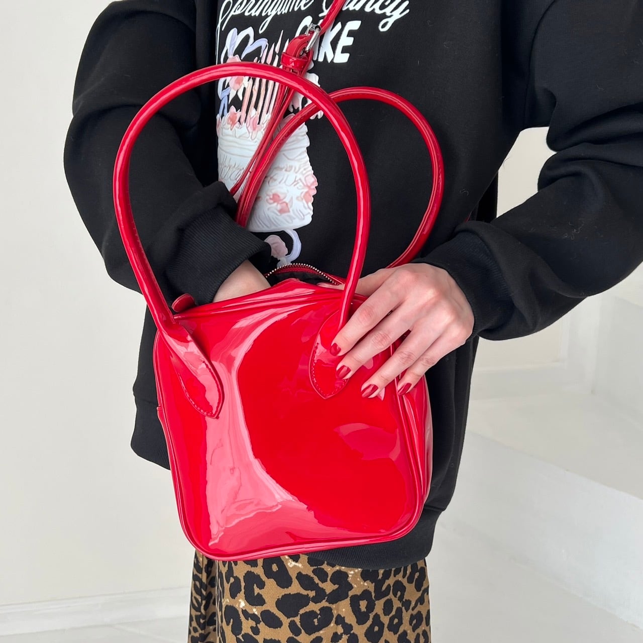 2wayエナメルスクエアバッグ_LN01904 | lanan(ラナン)