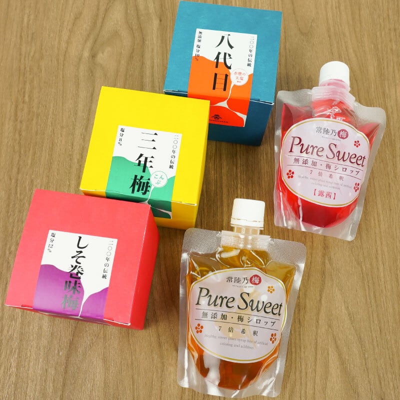 茨城県大洗町】大畑大介セレクト吉田屋梅セット | 大畑大介商店