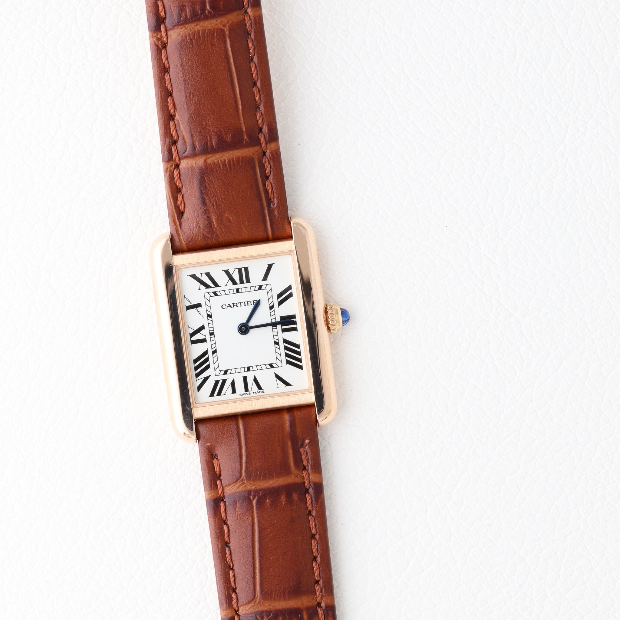 カルティエ タンクソロ SM REDゴールド | Ante Official select