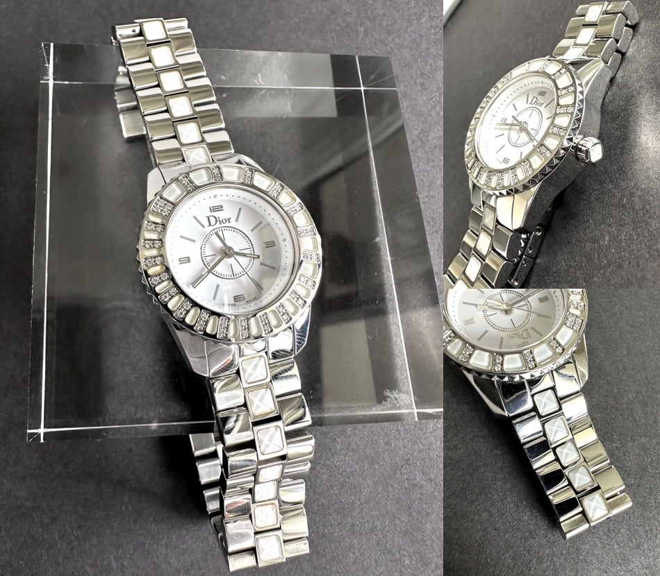 Christian Dior クリスチャン ディオール CD Dior クリスタル