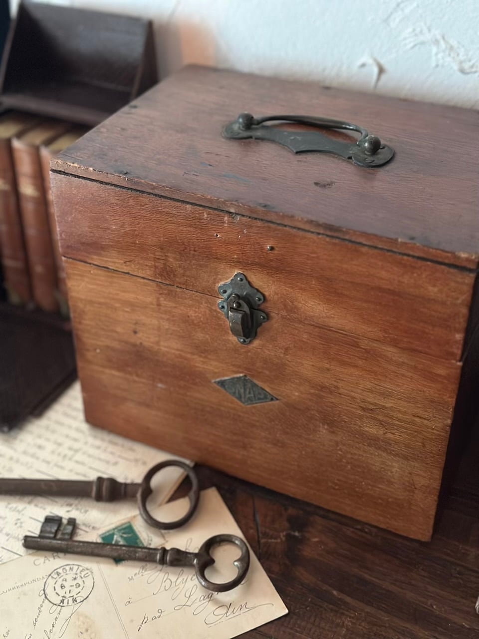 木箱 | Brocante de La Cocotte （フランスアンティーク・ドライ