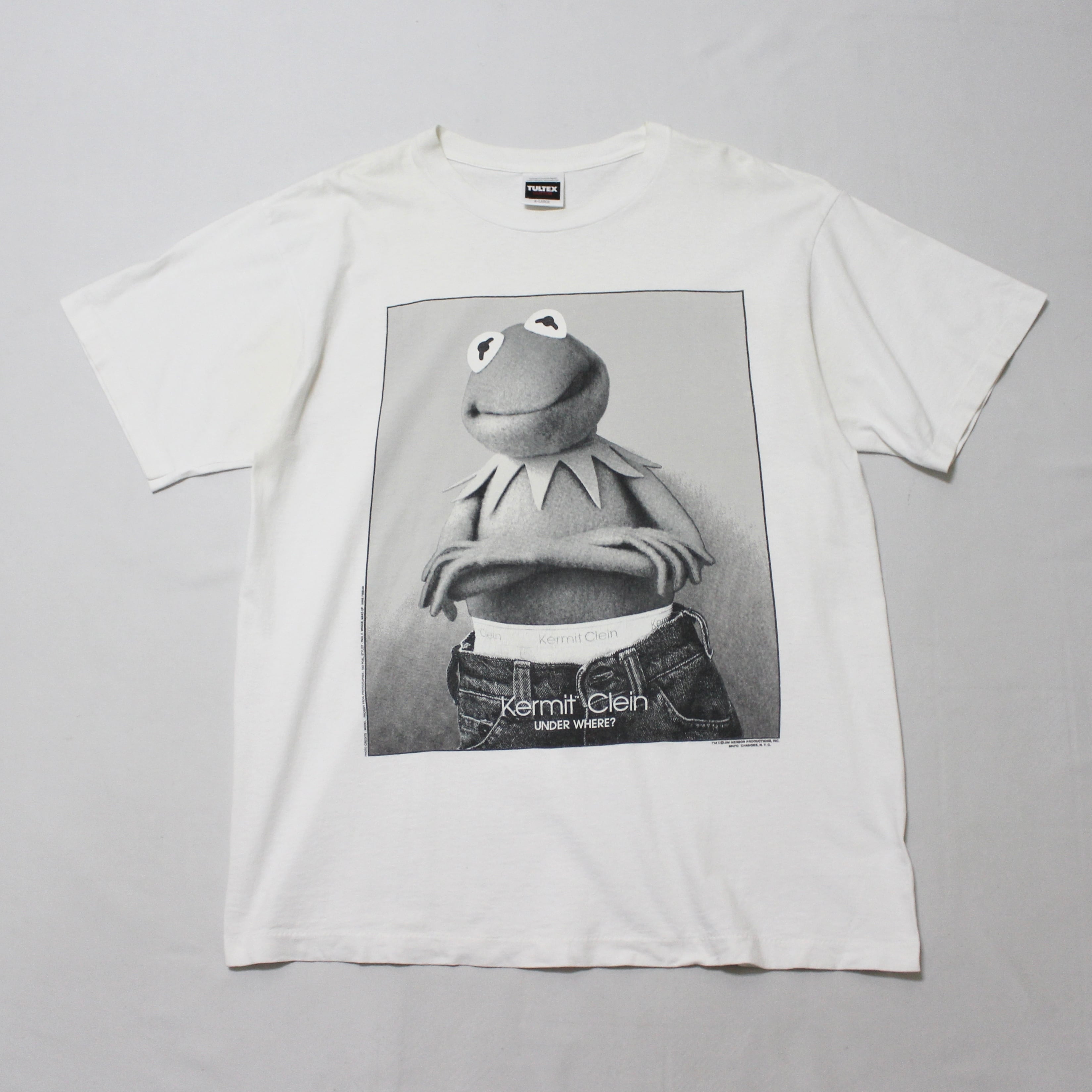 90s' Kermit Clein カーミット カルバンクライン パロディ Tシャツ | BANCA
