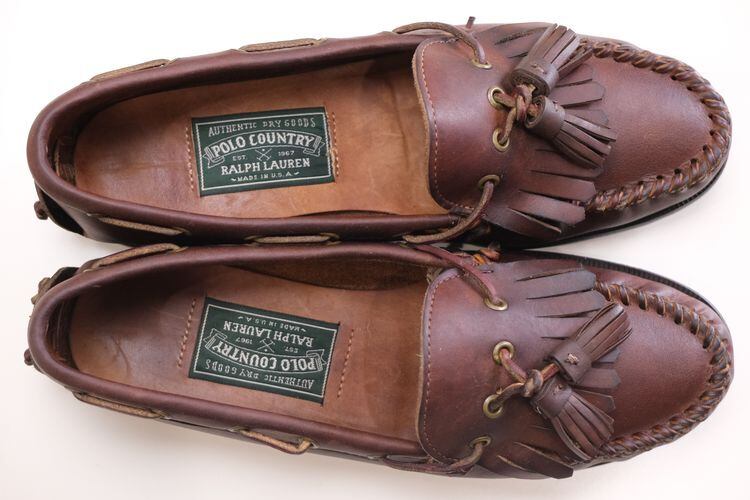 くぅちゃん様Polo Countryポロカントリー USA製 タッセルローファー