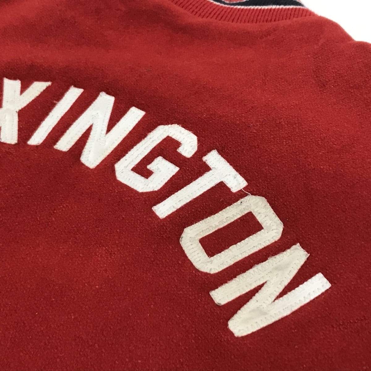 AWARDS USA 80〜 90年代 USA製 袖革 スタジャン ベースボール