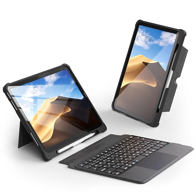 2025業界新登場】Omikamo iPad Air M2&M3 11インチ ケース キーボード