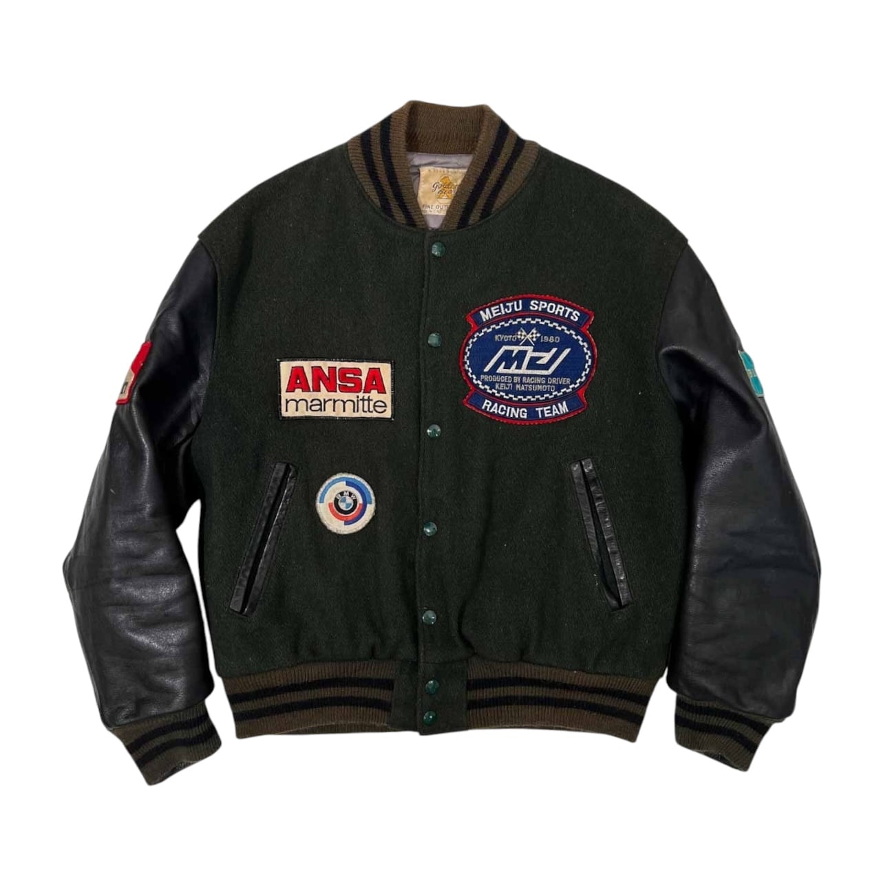 激ジブ 70s 80s Golden Bear ゴールデンベアー セルフワッペン 袖革