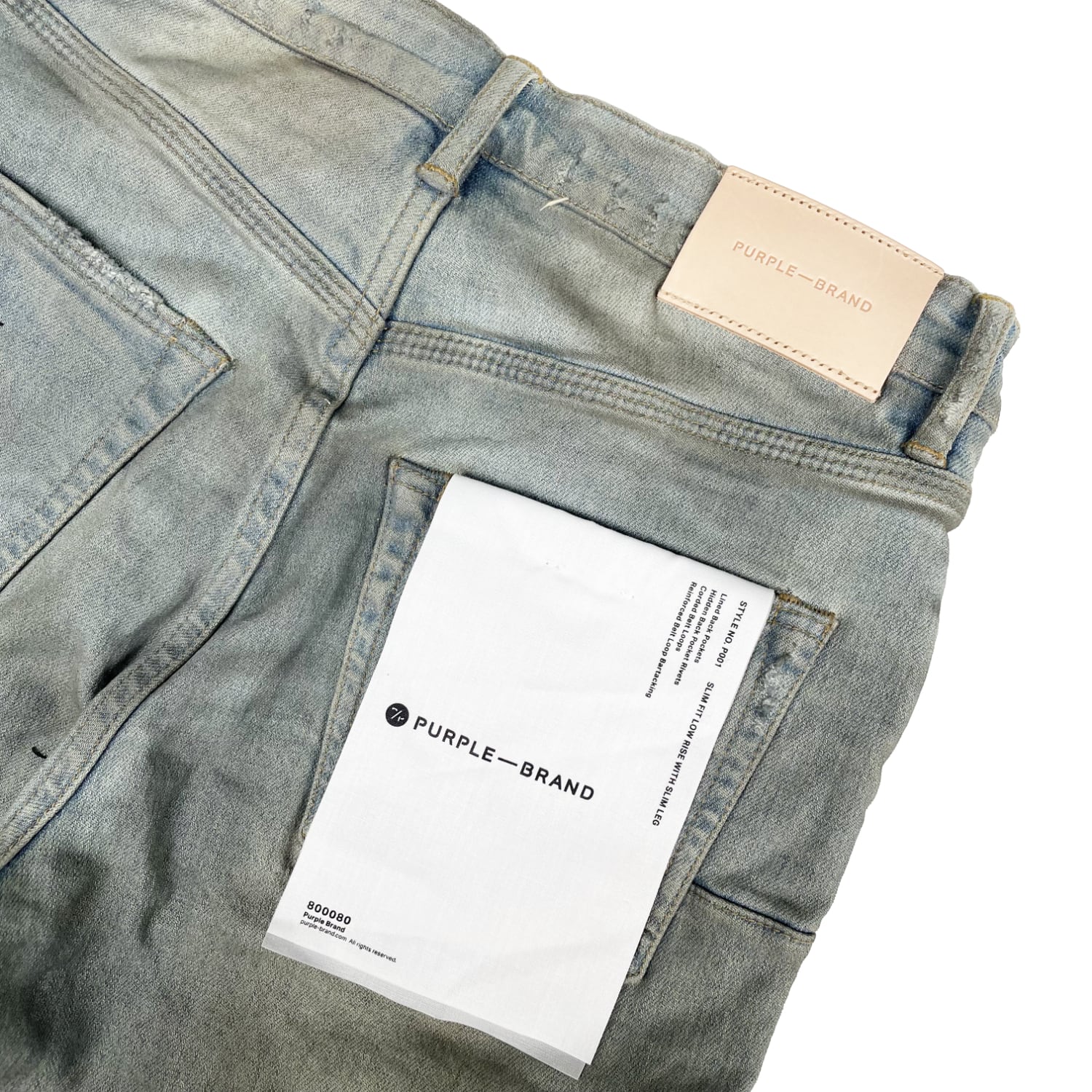 PURPLE BRAND / P001 Light Dirty Wax | HOLICK