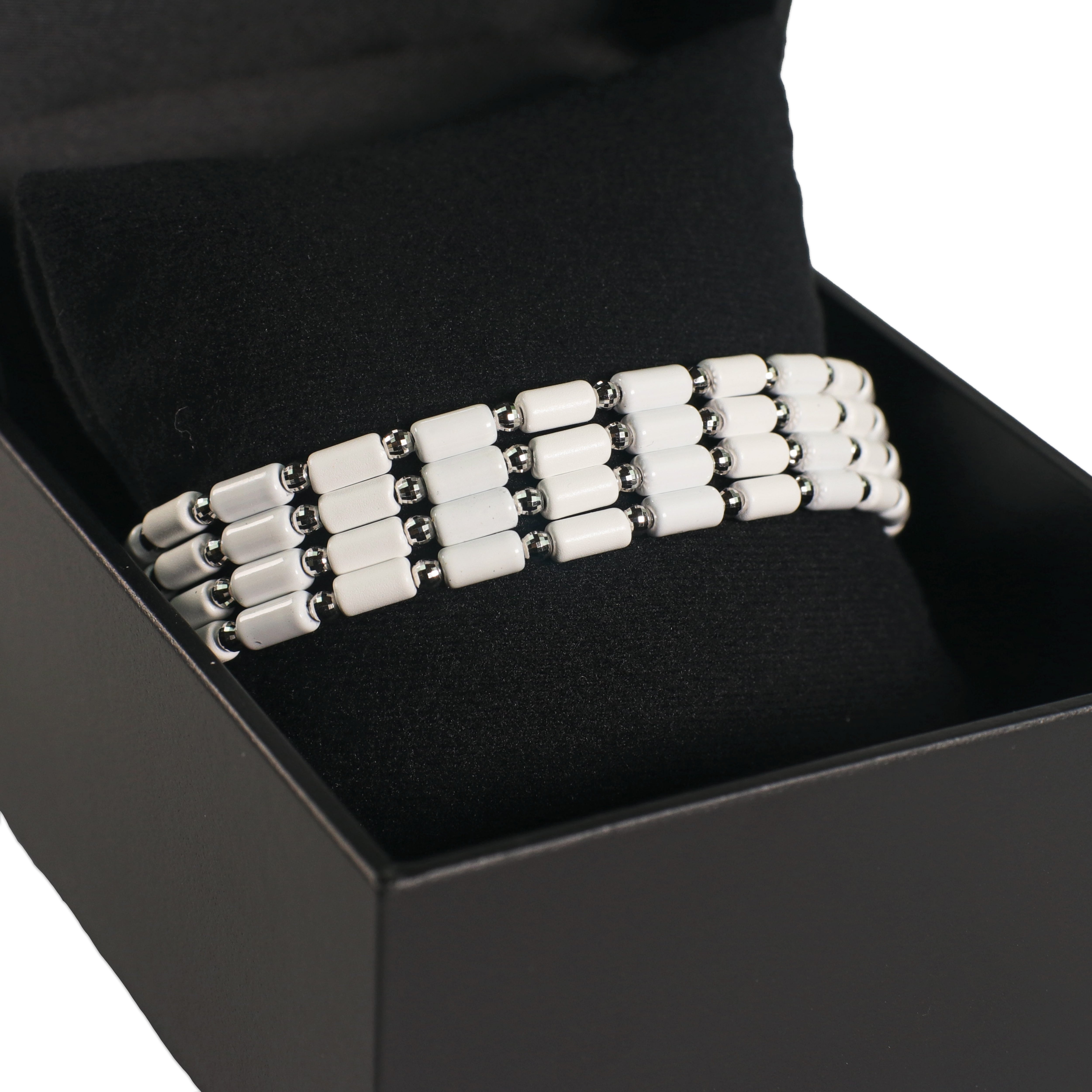 リセットン（RE'SETTON） セラミック筒型／K18WG（ホワイトゴールド