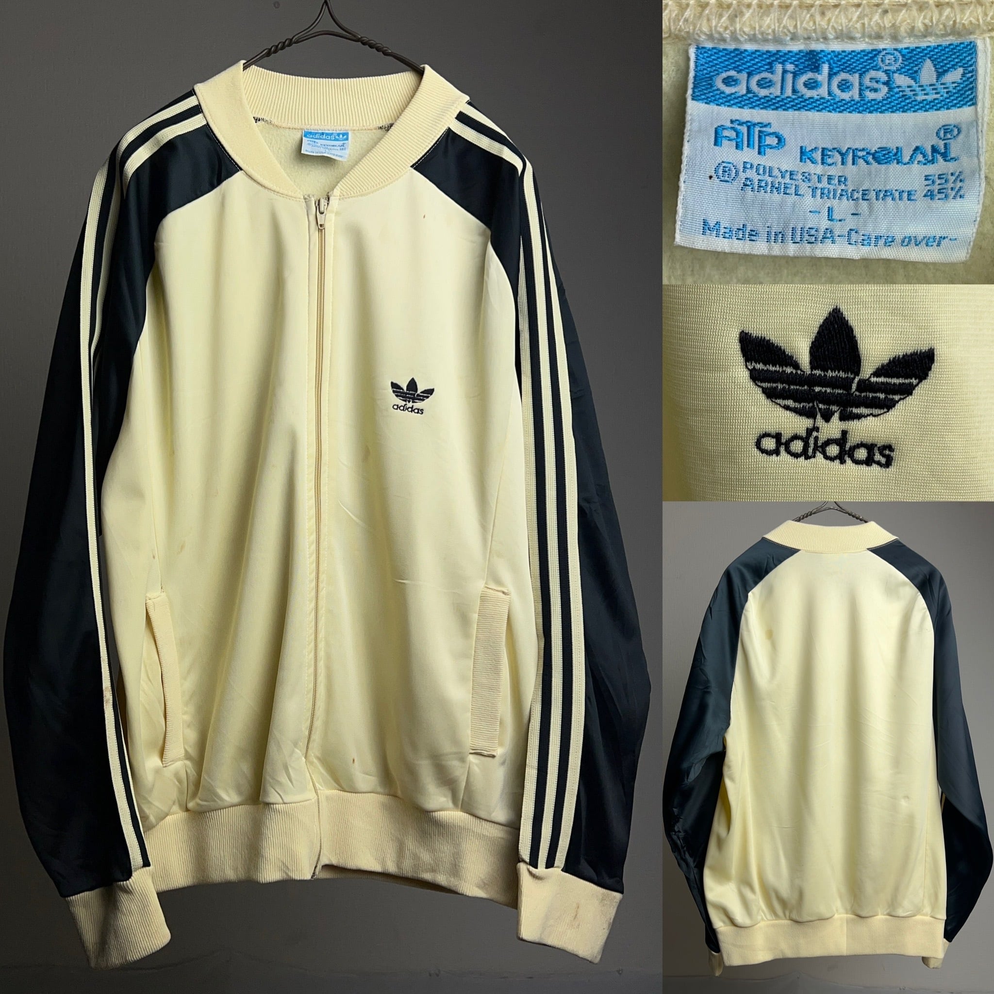 80's adidas ATP Track Jacket USA製 SIZE L 80年代 アディダス