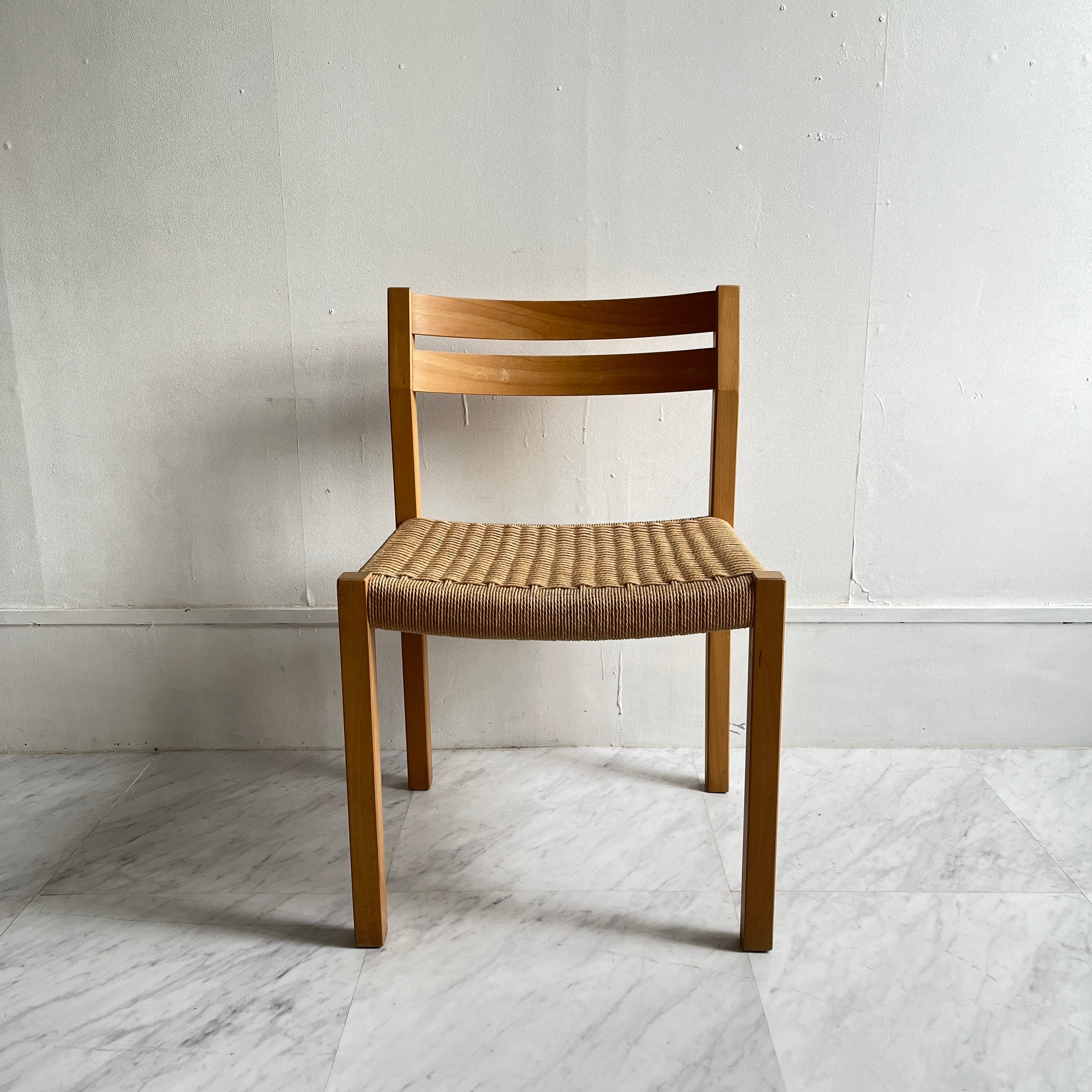 ヴィンテージ J.L.Moller JLモラー ダイニングチェア ビーチ No.84