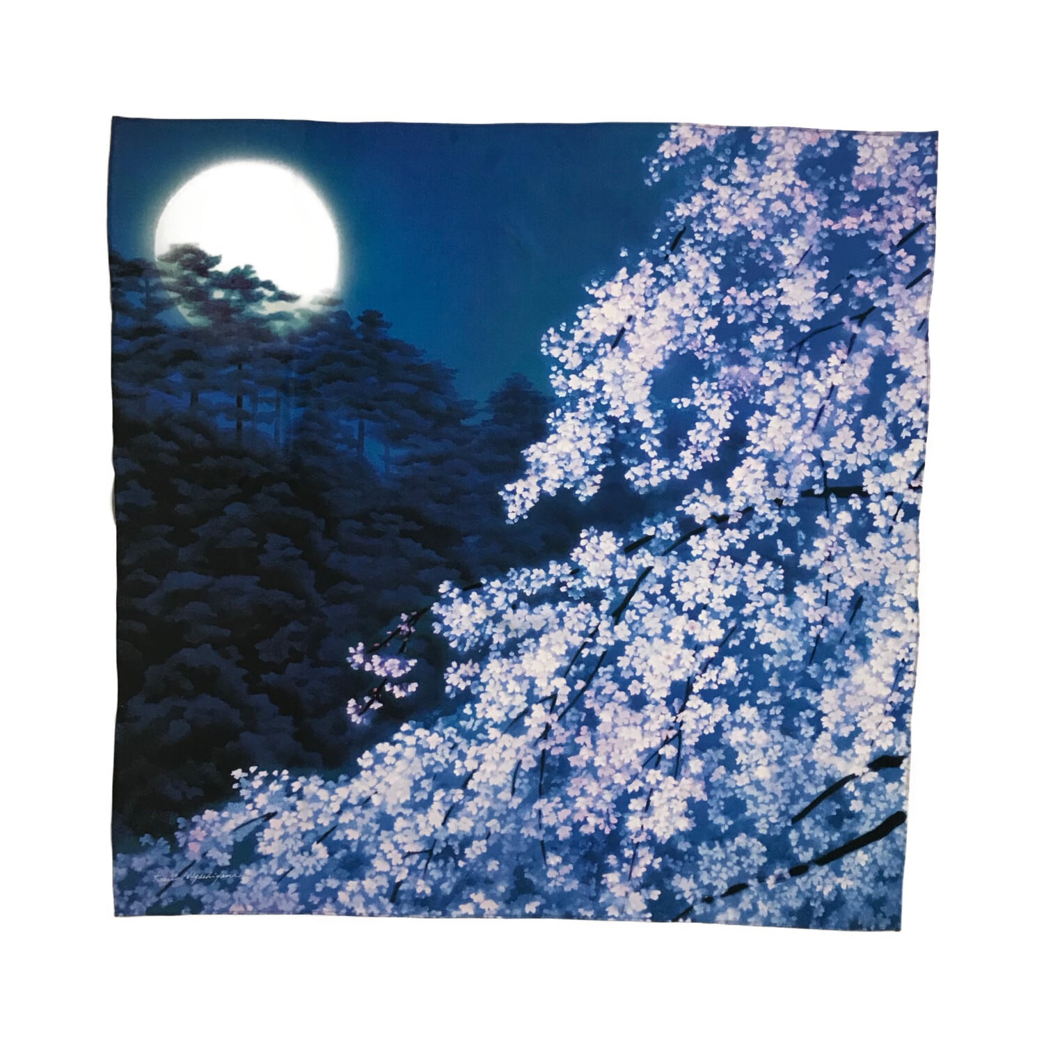 風呂敷 東山魁夷 宵桜 | yaezawa online store