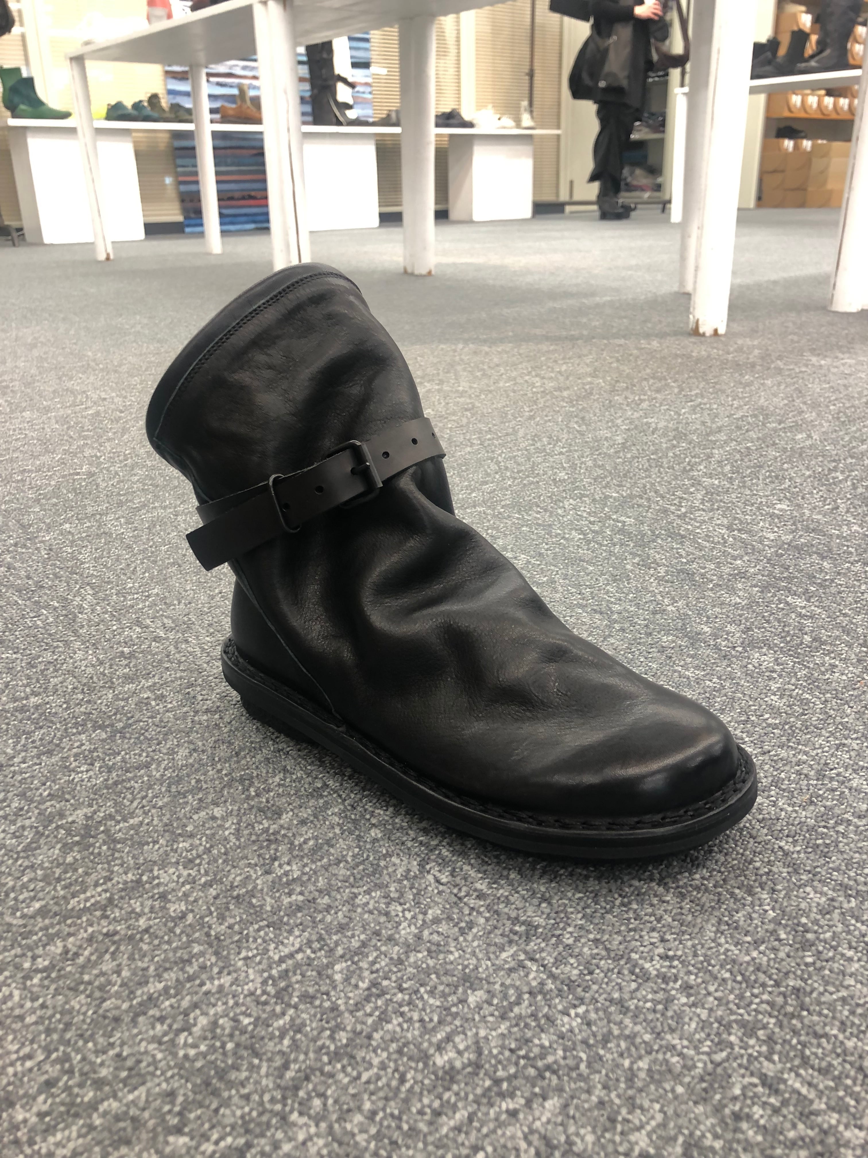 trippen トリッペン ショートブーツ BOMB-SAT/WX BLK-BK（ブラック