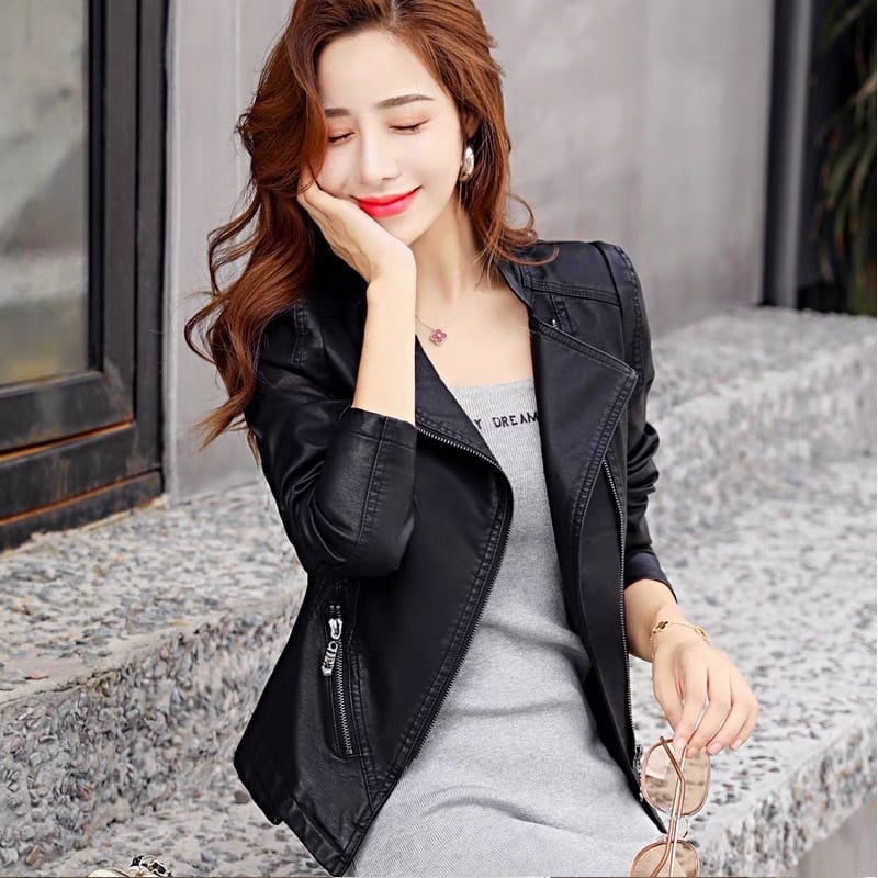 レディース レザージャケット ライダースジャケット 革ジャン バイク