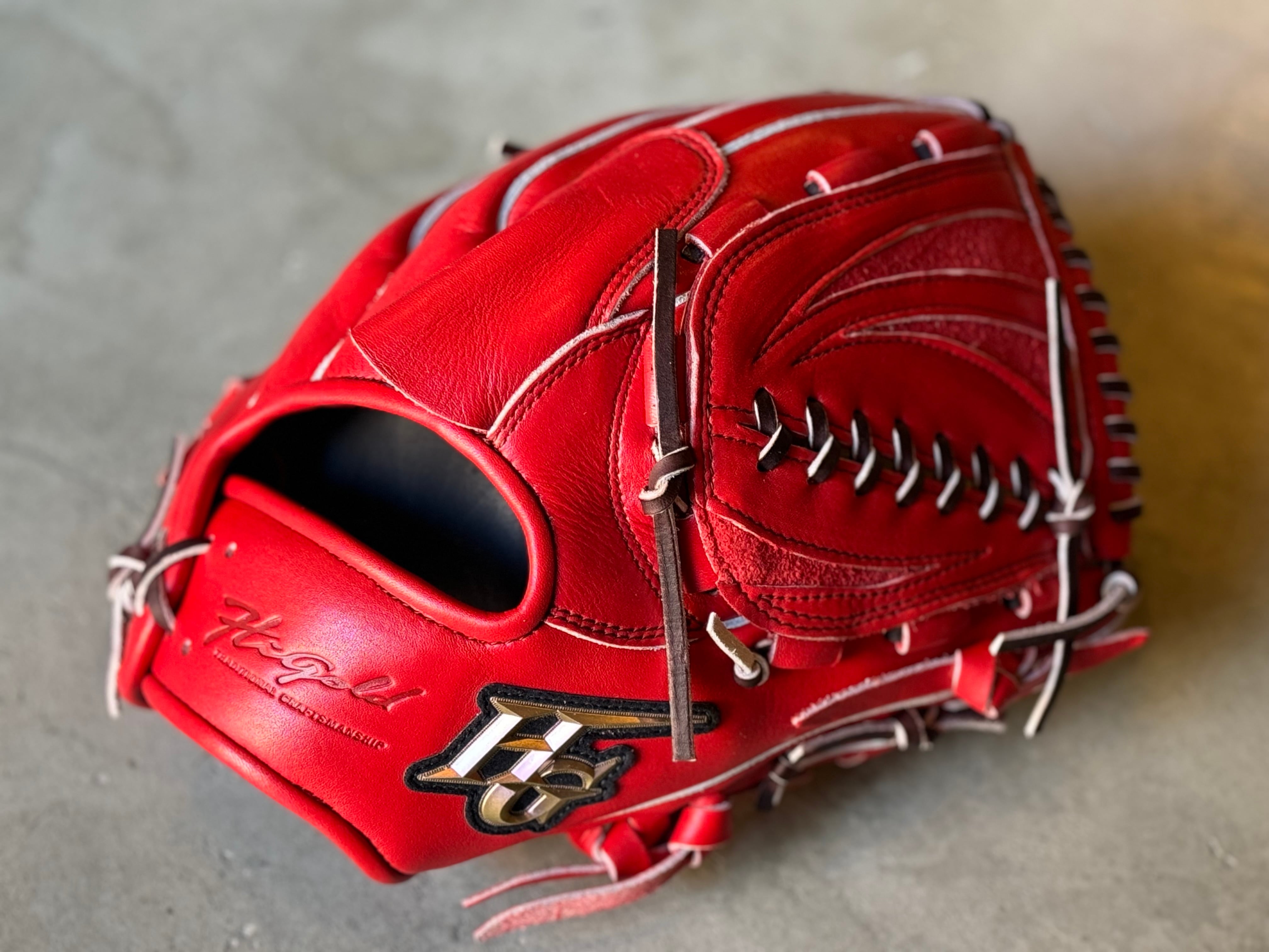 己極シリーズ2025モデル【Hi-GOLD】軟式用グローブ 投手用 SR