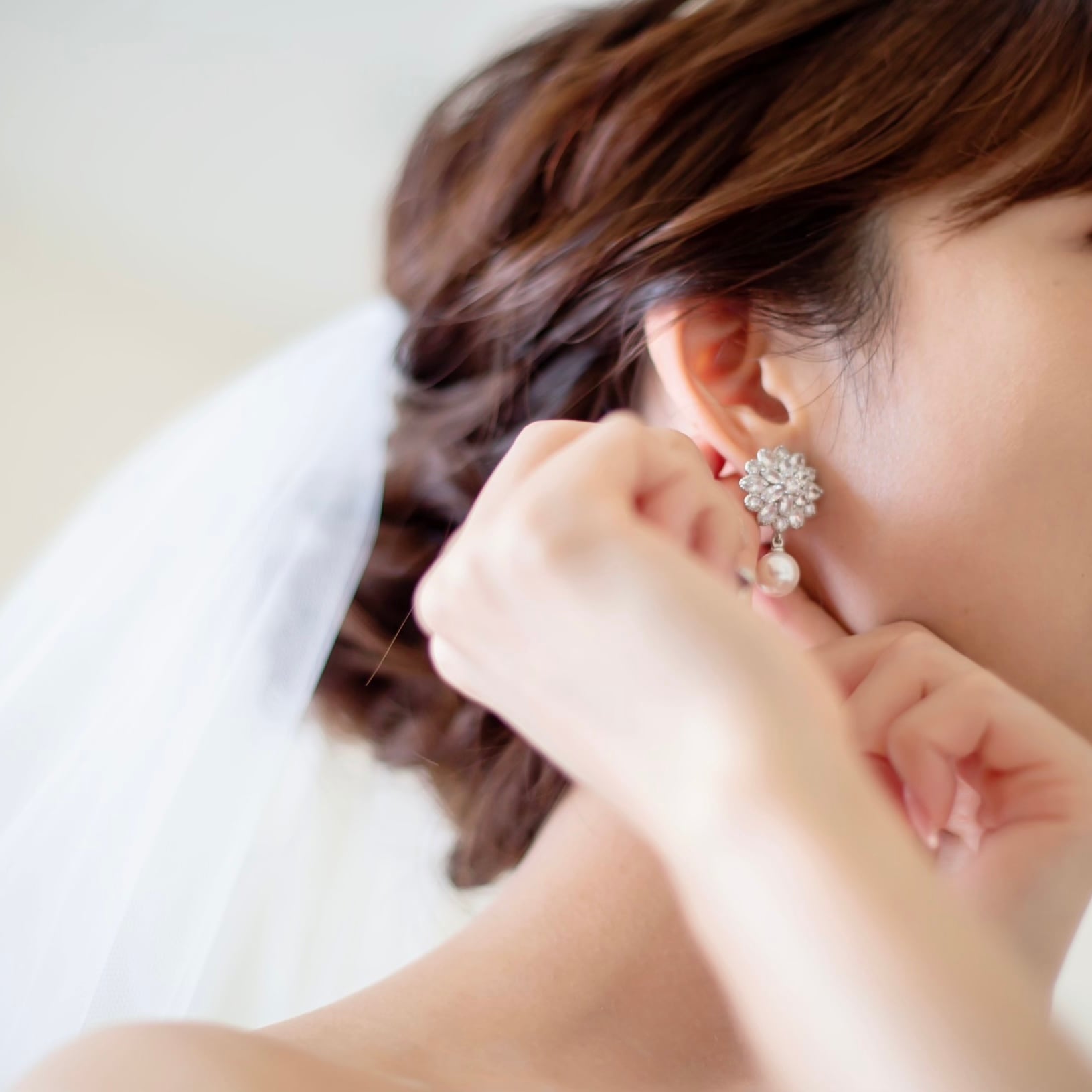 ZP-05】キュービックジルコニア ピアス | BRIDE ME